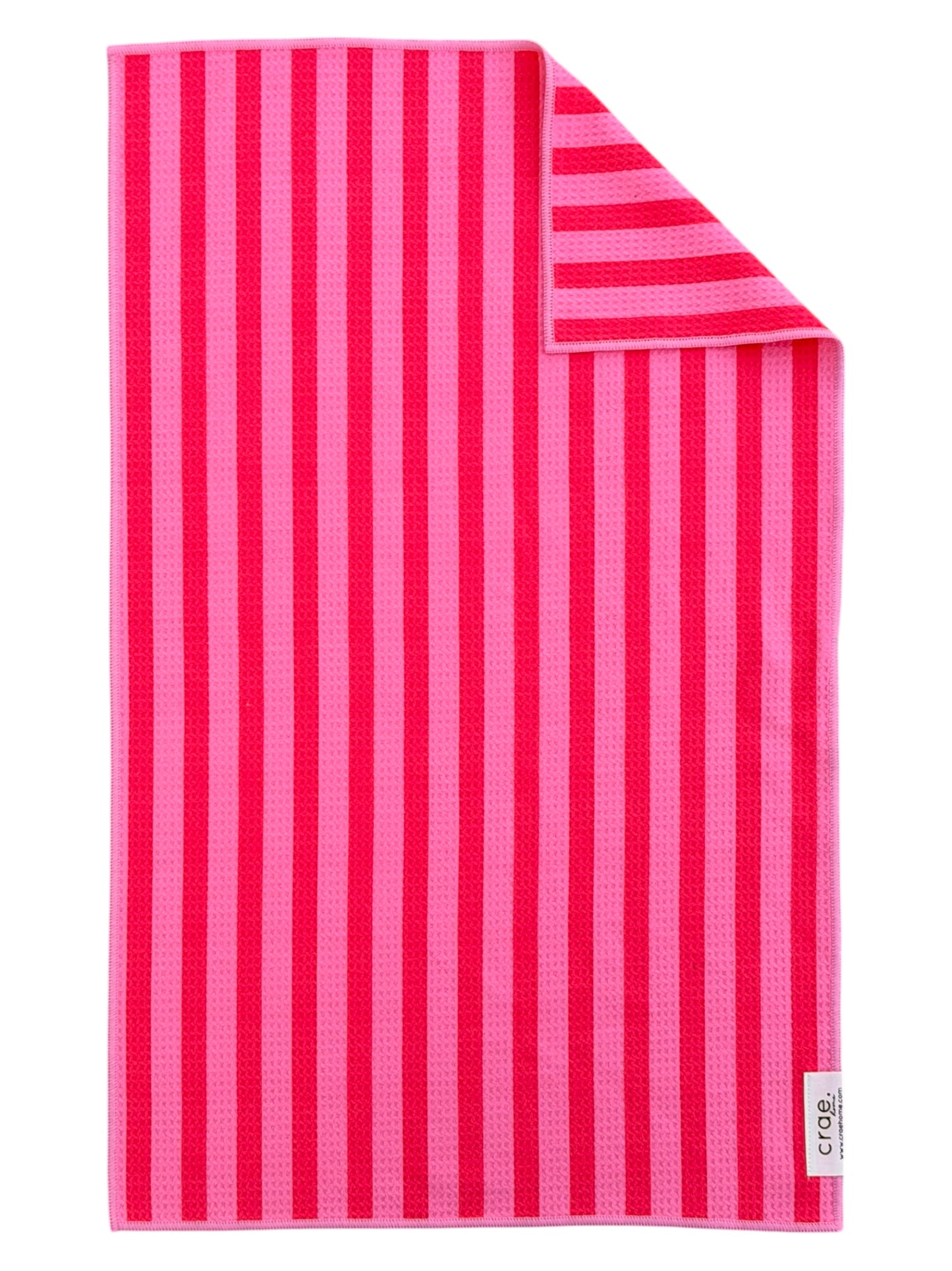 Pink Licorice: Double-Sided Hand Towel