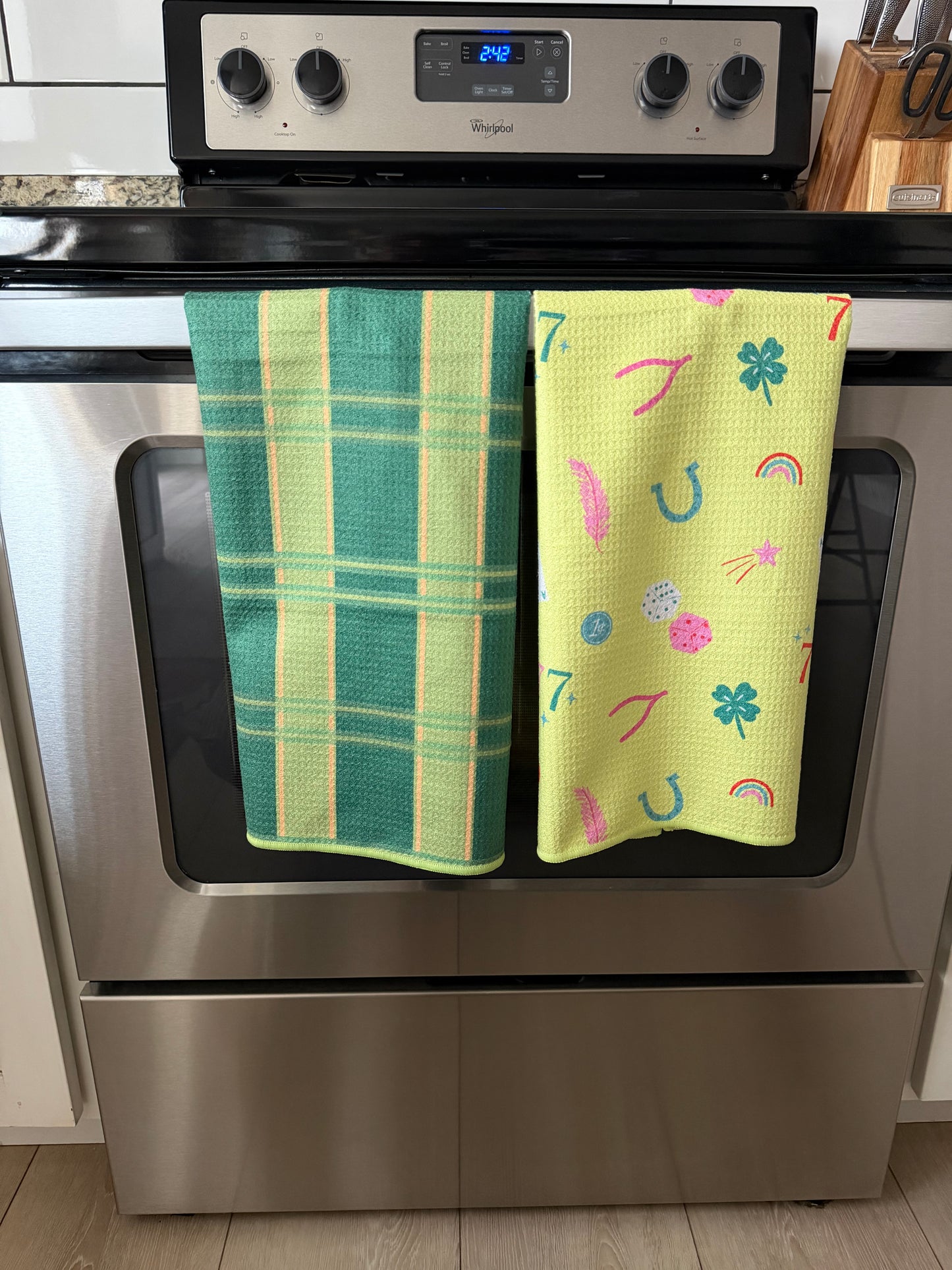 Seven Wishes: Double-Sided Hand Towel