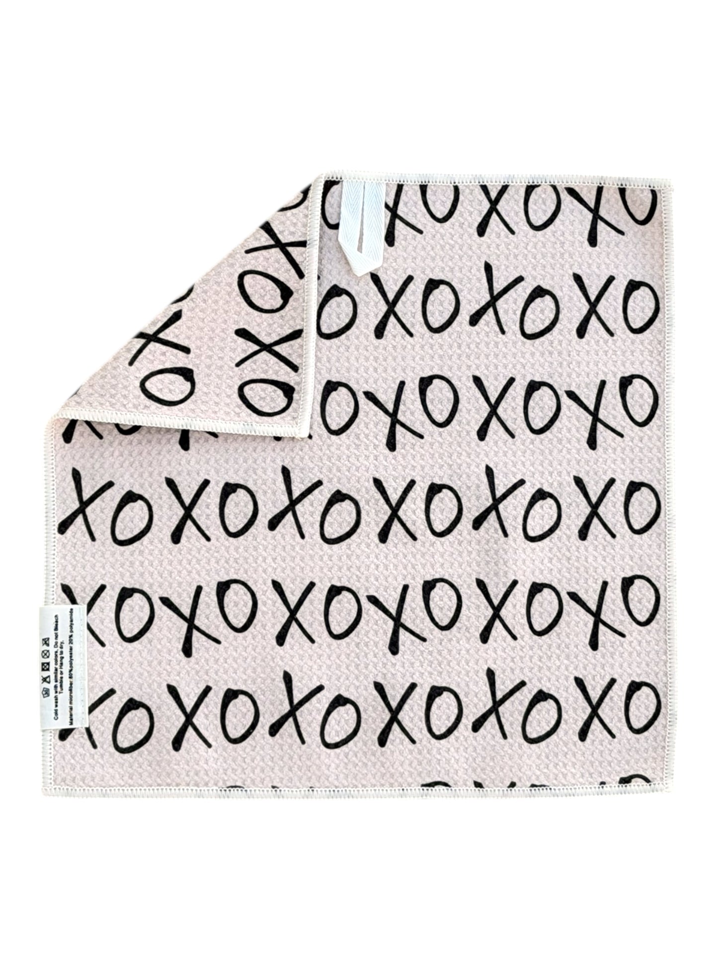 Kisses and Cuddles: Double-Sided Washcloth