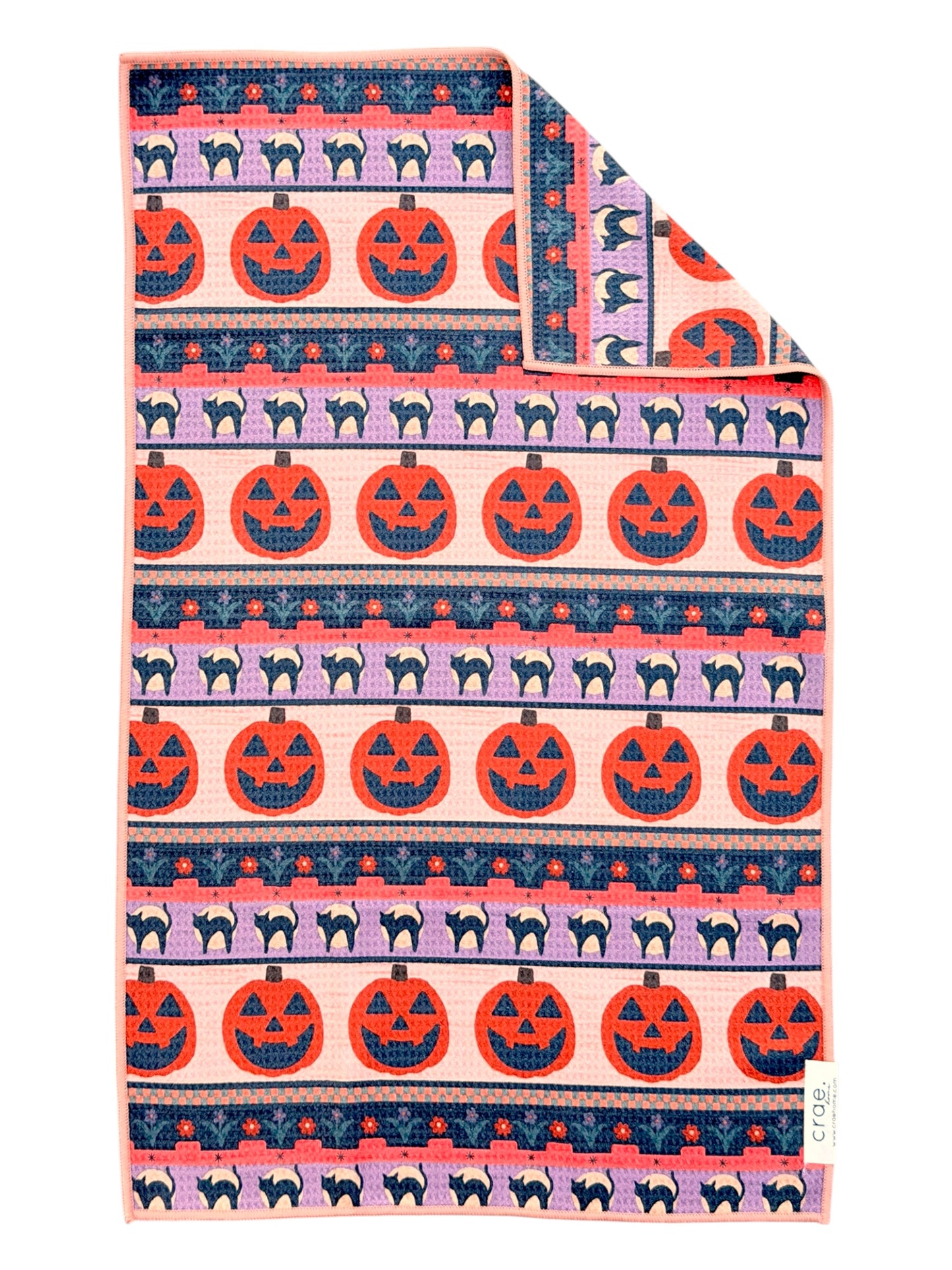 Nordic Nightfall: Double-Sided Hand Towel
