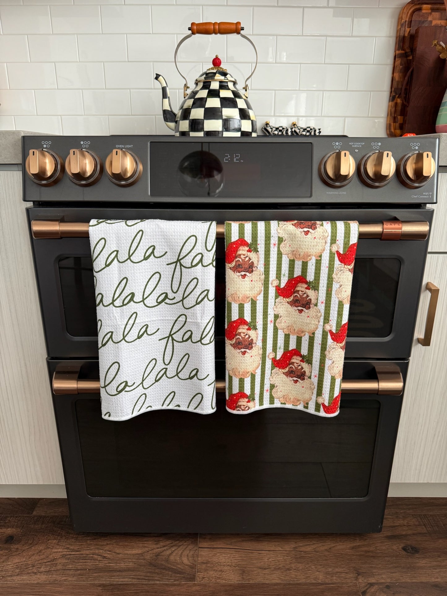 St. Nick: Double-Sided Hand Towel