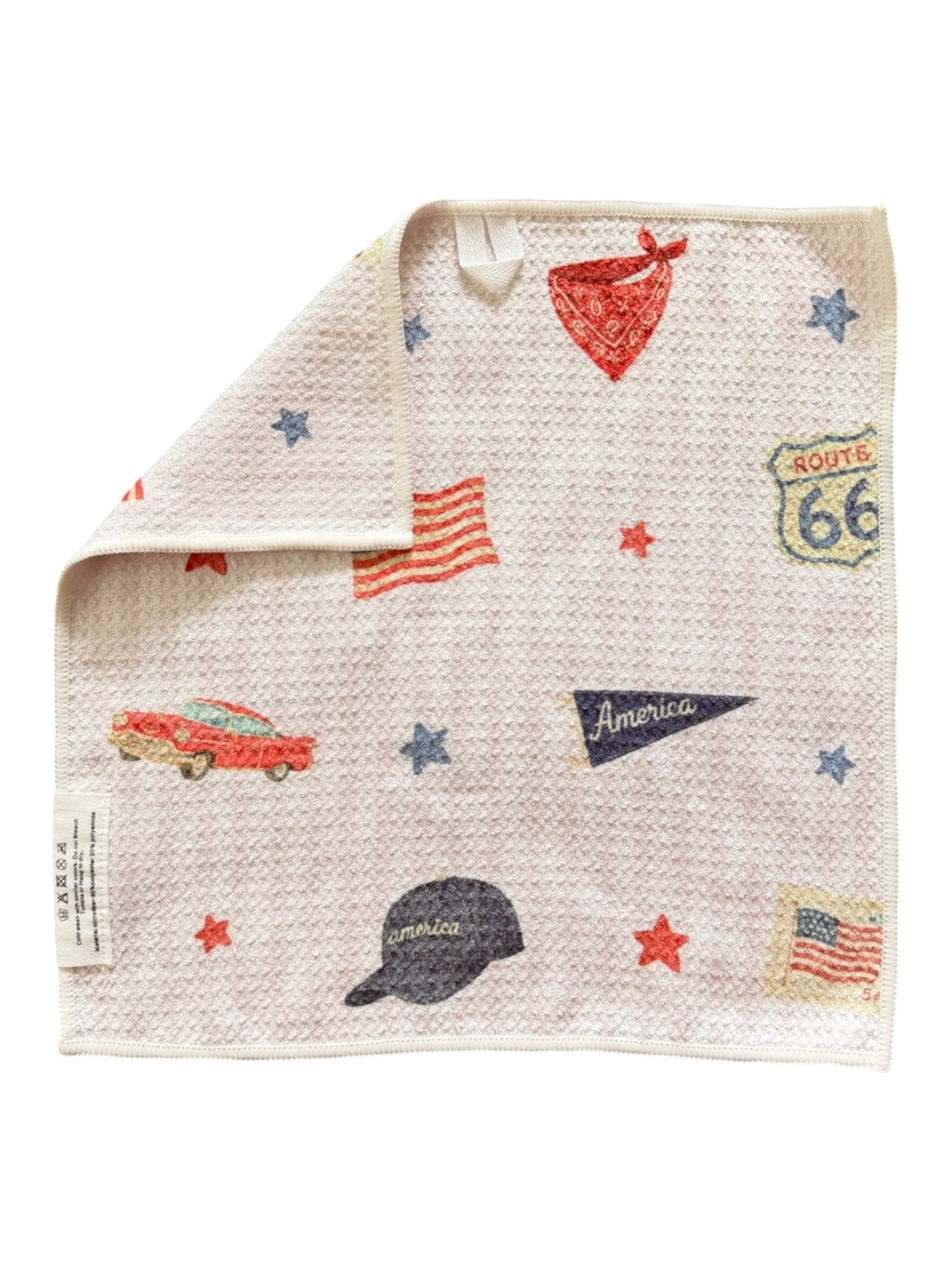 Highway Roadtrip: Double-Sided Washcloth
