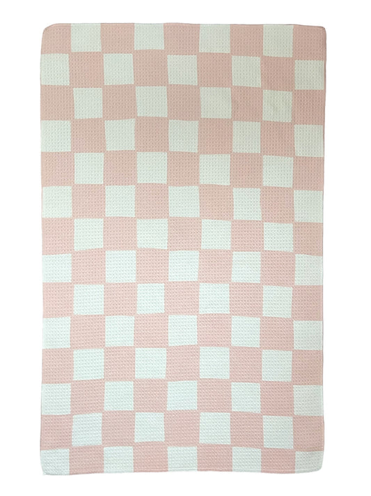 Soft Blush: Single-Sided Hand Towel