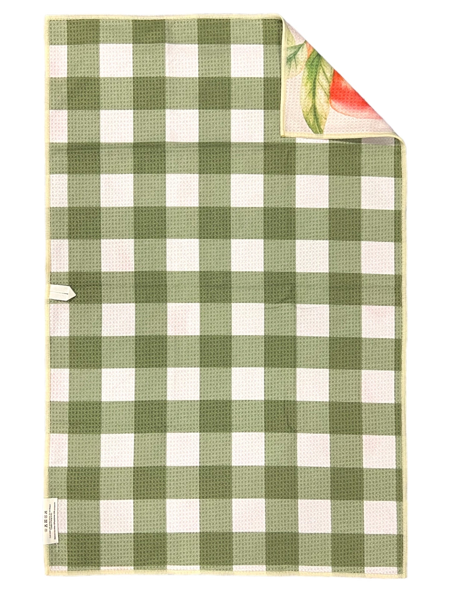 Peaches and Cream: Reversible Hand Towel