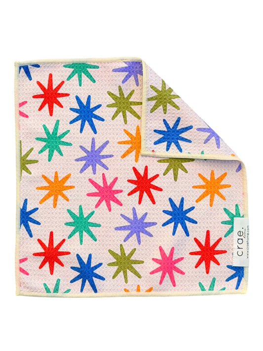 Pop Goes The Rainbow: Double-Sided Washcloth