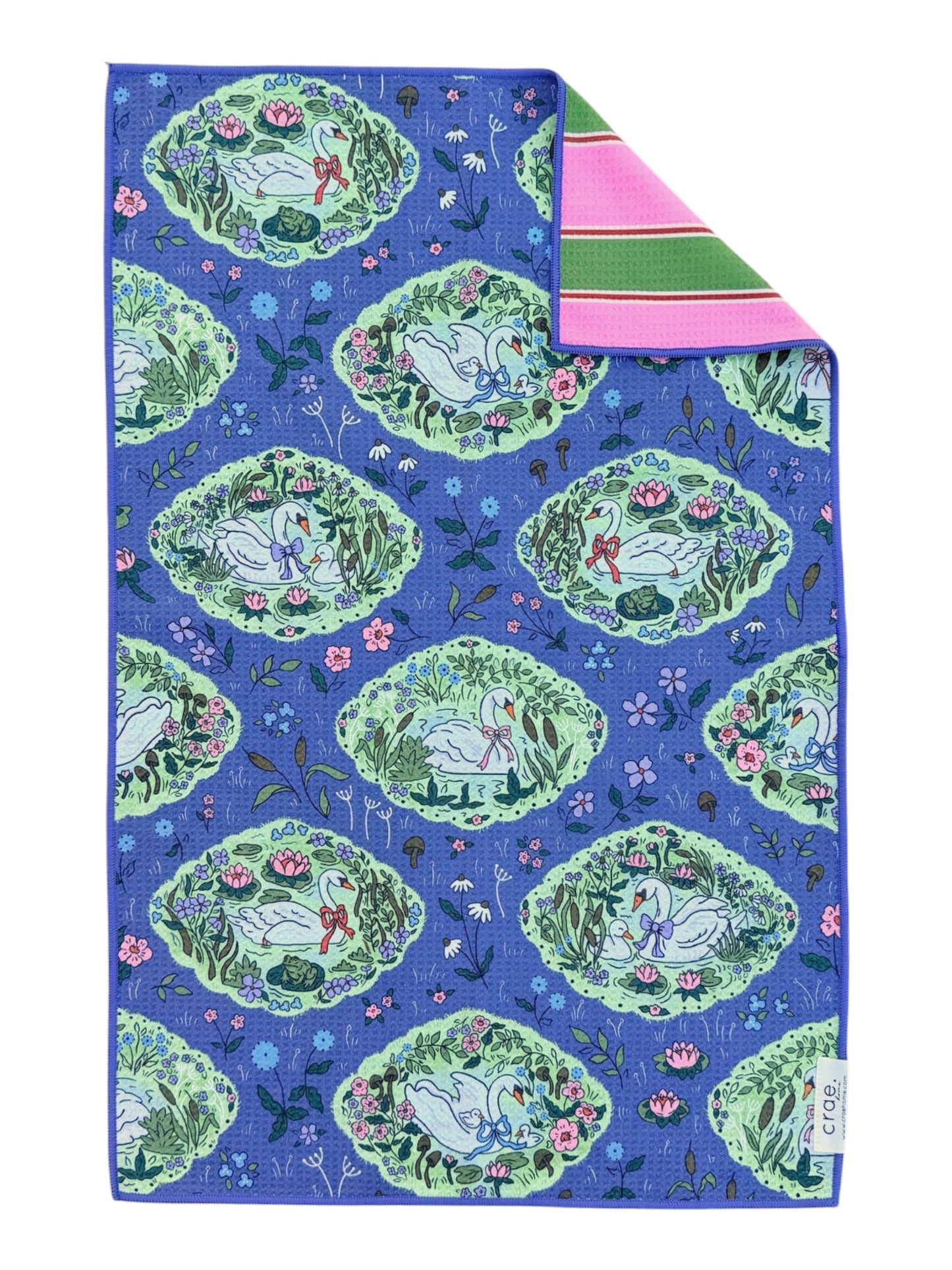 Enchanted Ponds: Reversible Hand Towel