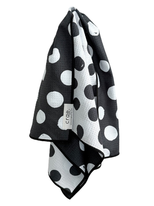 Polka Dottie: Reversible Hand Towel