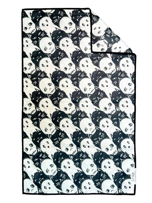 Scaringbone: Double-Sided Hand Towel