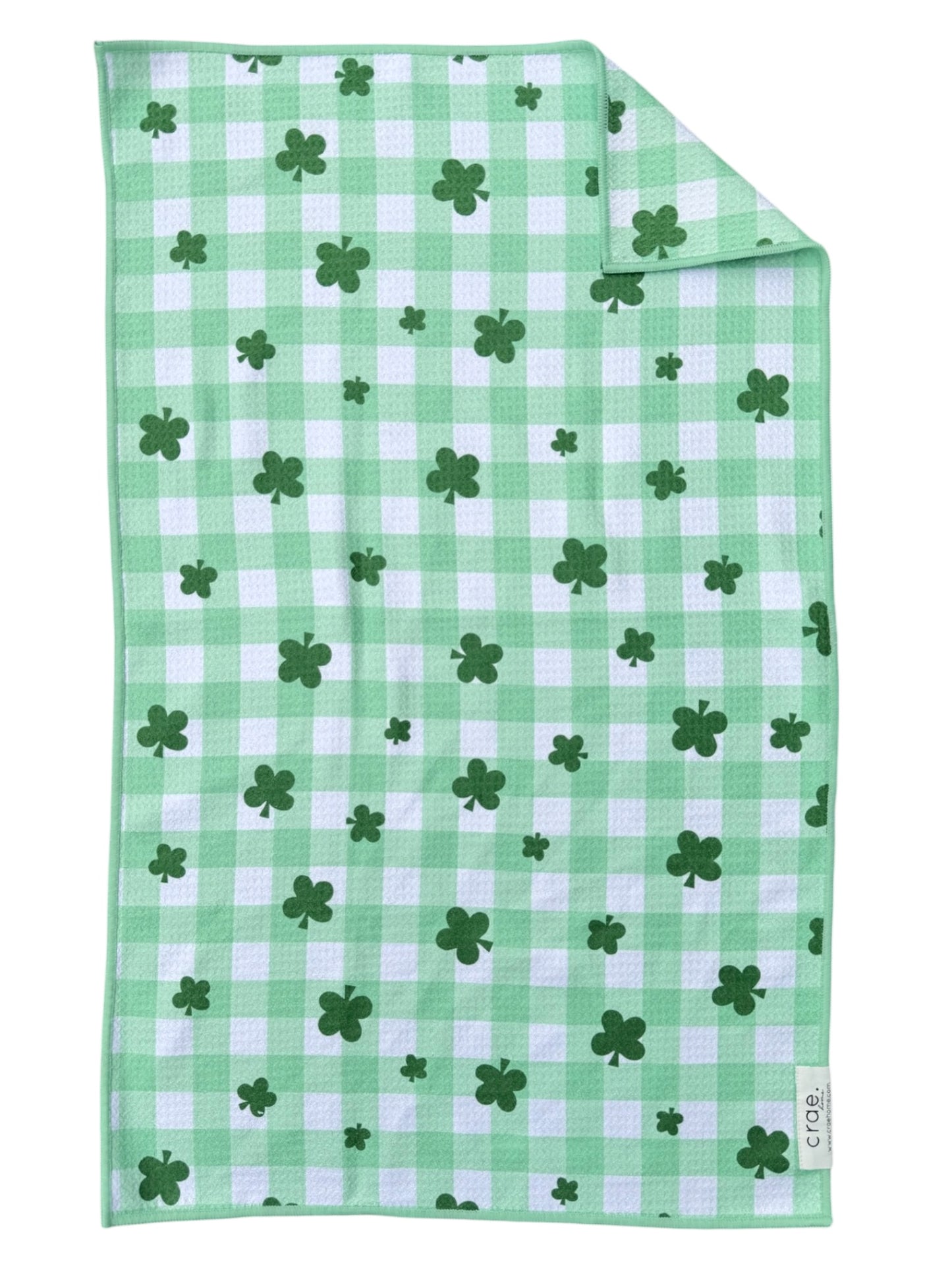 Emerald Picnic: Double-Sided Hand Towel