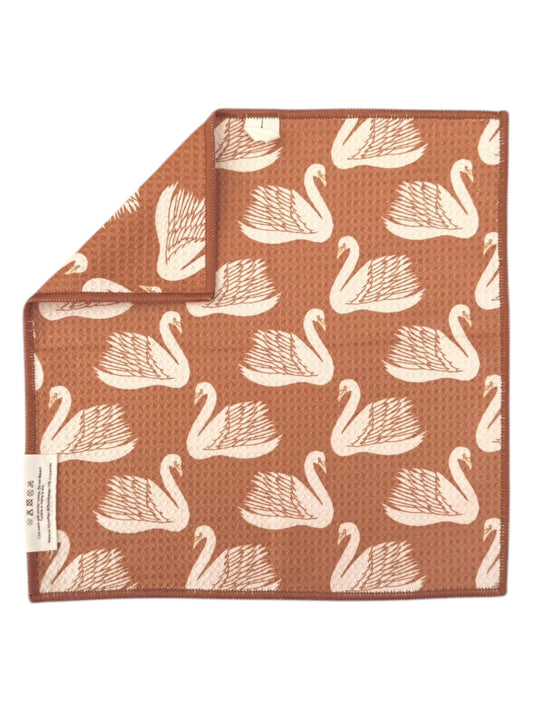 Swan Lake: Double-Sided Washcloth