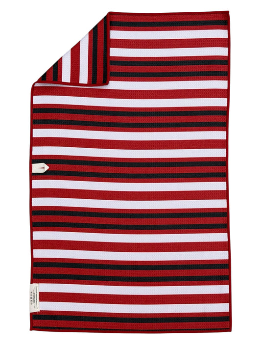 Red And True: Double-Sided Hand Towel