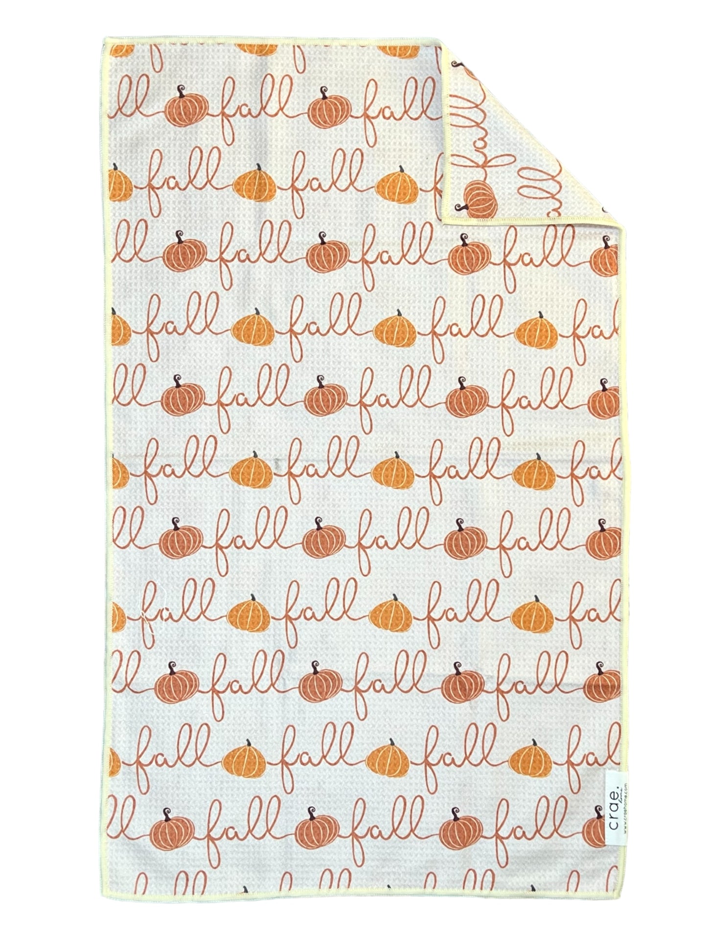 Happy Fall Ya'll: Double-Sided Hand Towel