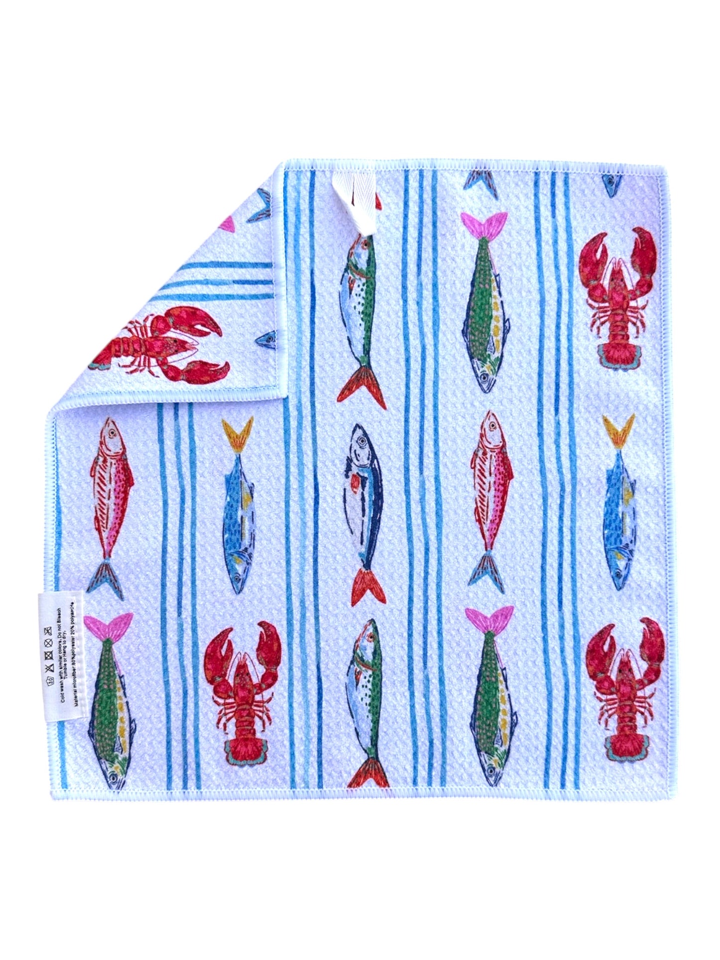 Catch of the Day: Double-Sided Washcloth