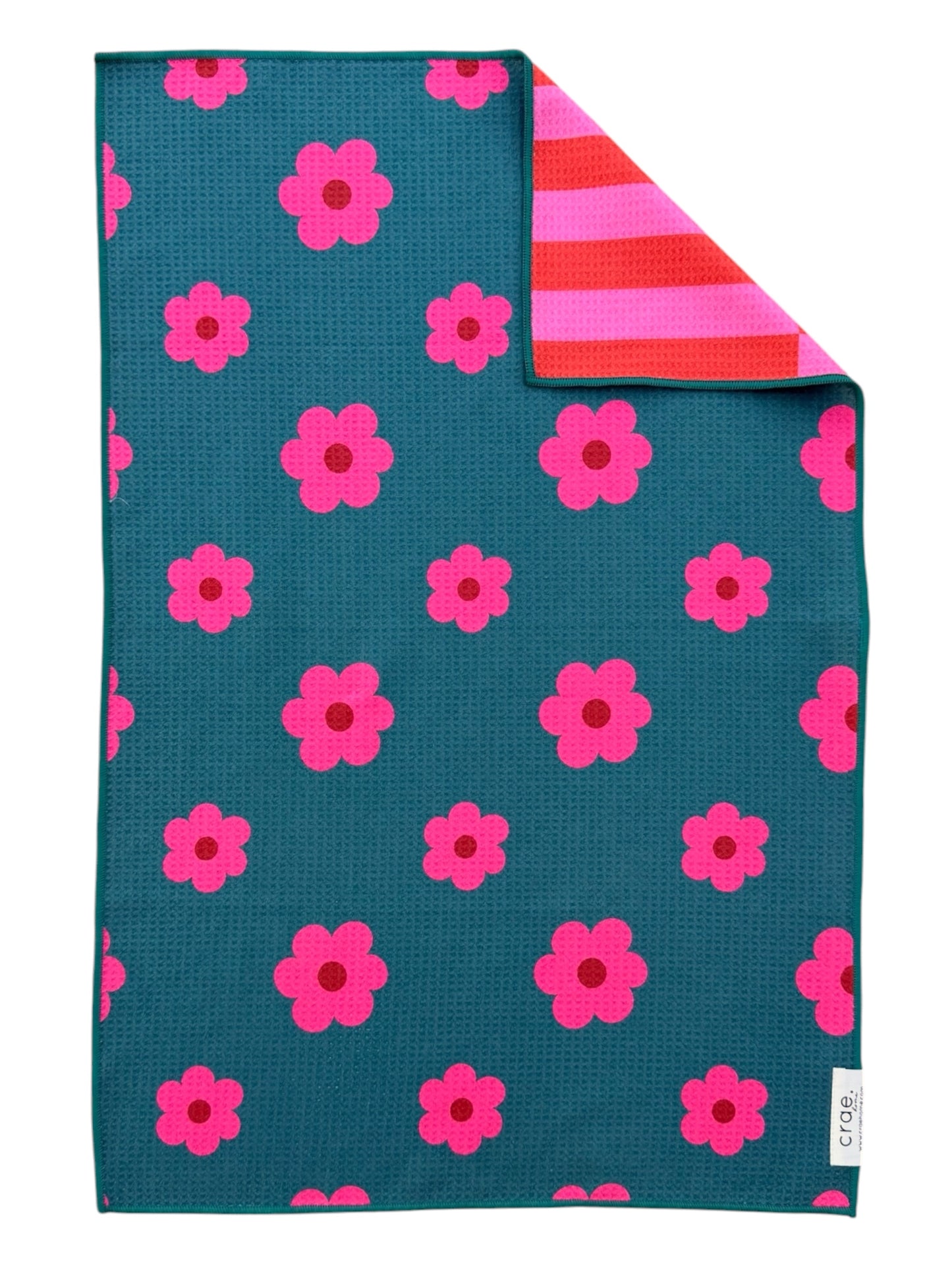 Pink Punch: Reversible Hand Towel