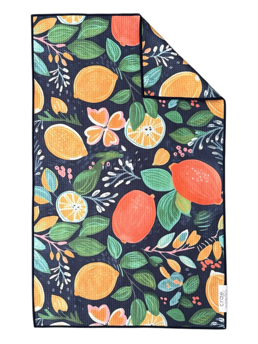 Clementine: Double-Sided Hand Towel