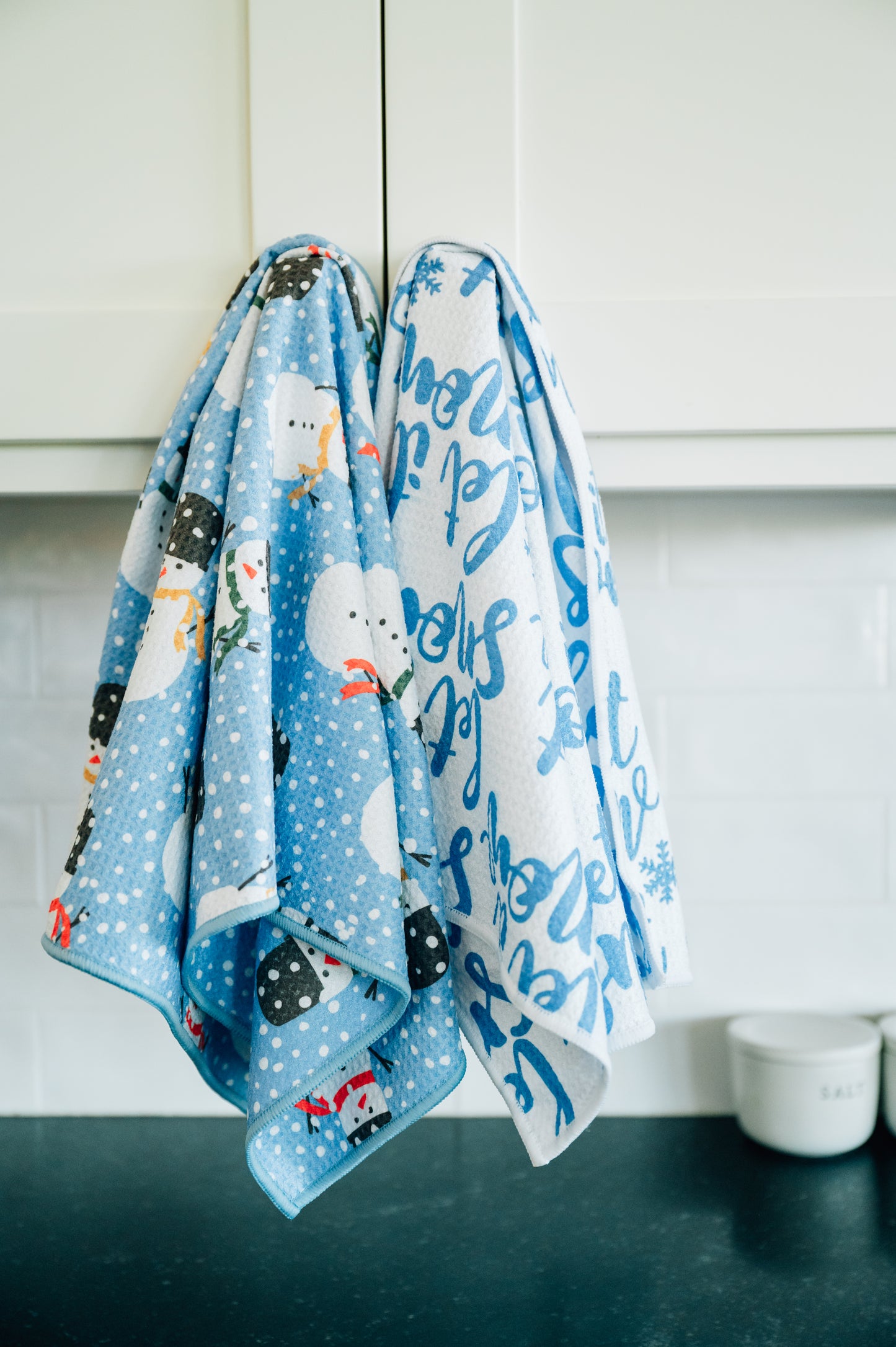 Let It Snow: Double-Sided Hand Towel