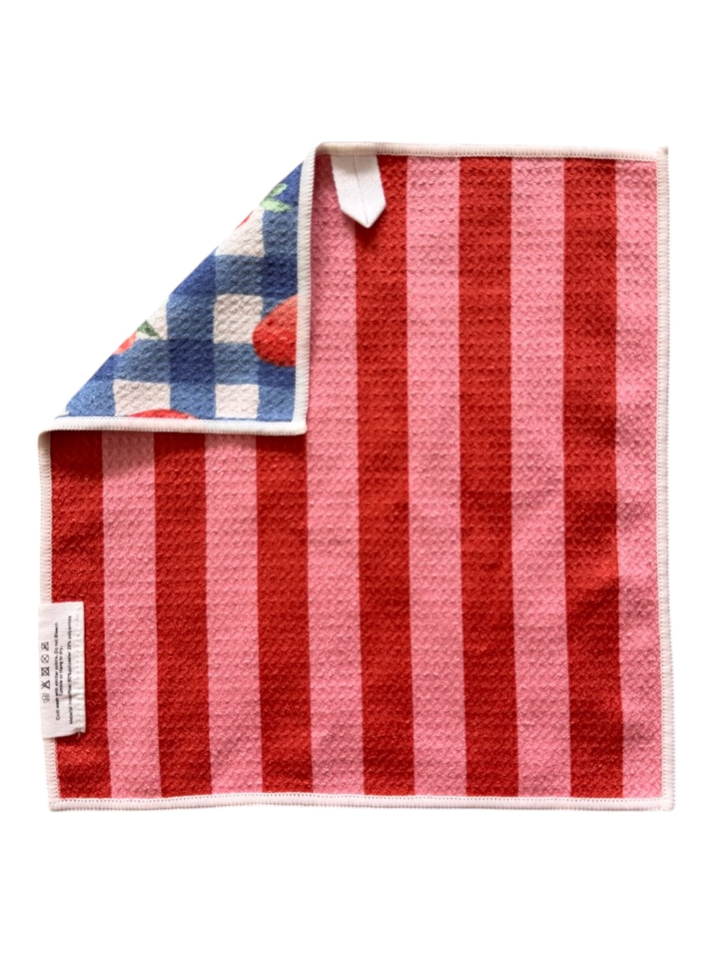 Berry Sweet Picnic: Reversible Washcloth