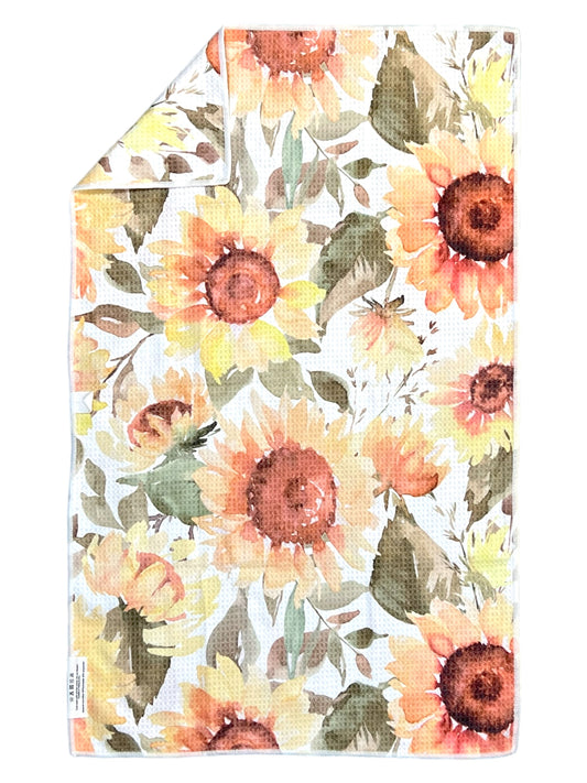 Sunny Fields: Double-Sided Hand Towel