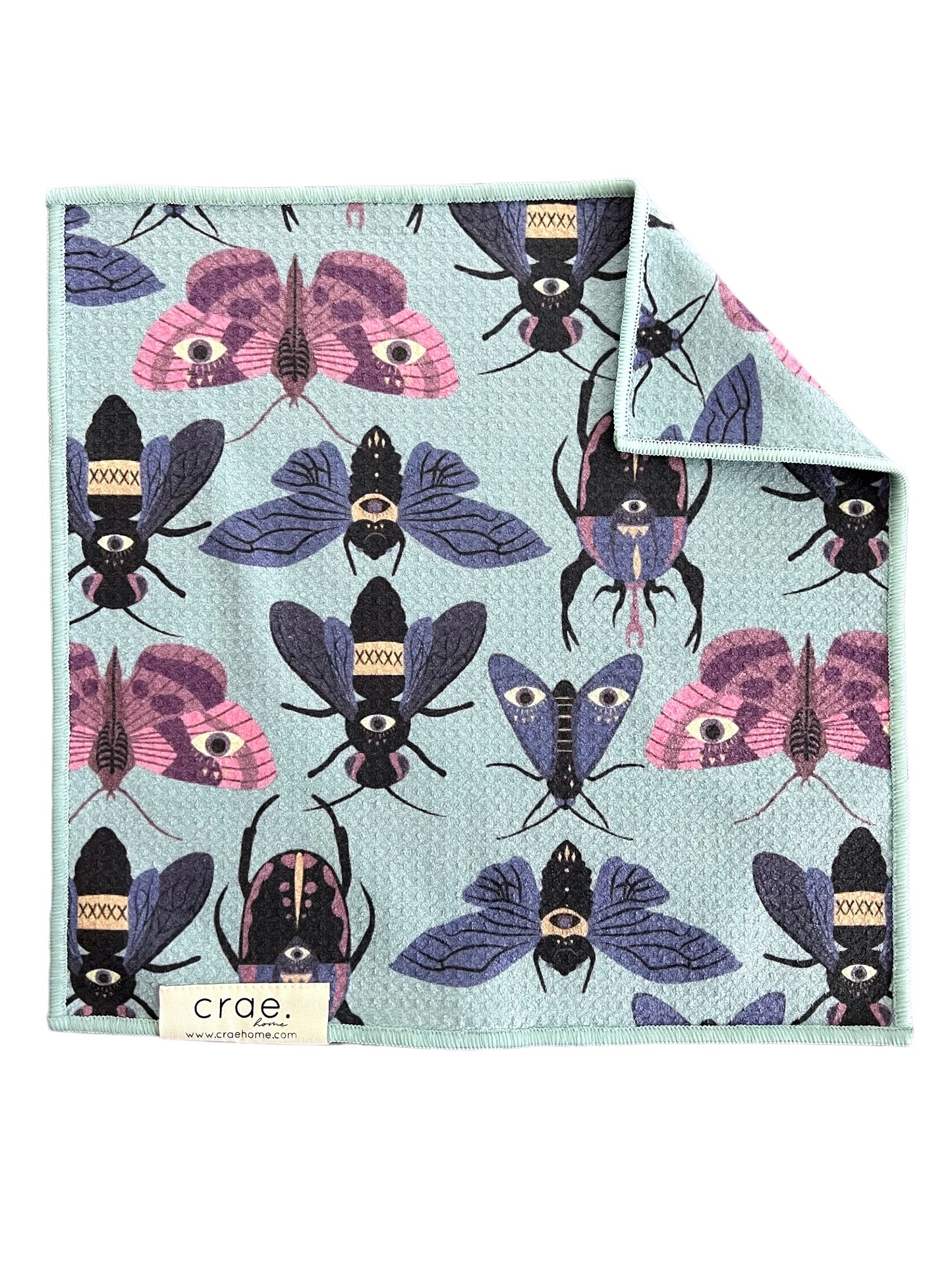 Eye’ll Bee Watching: Double-Sided Washcloth