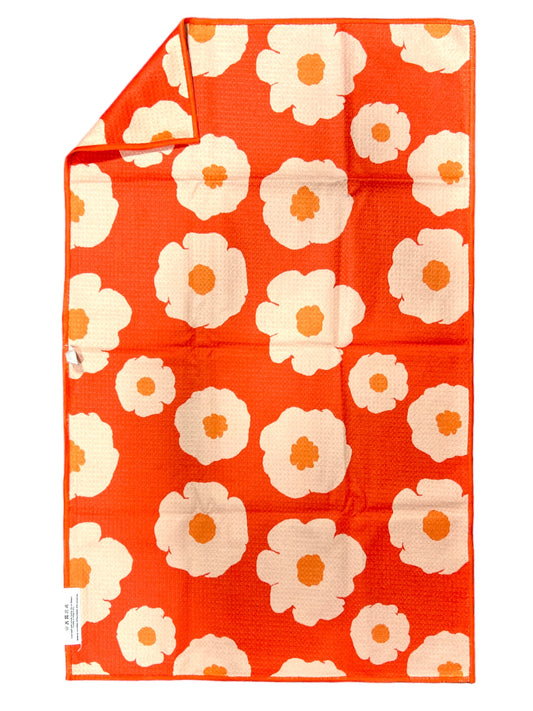 Daisy Glazed: Double-Sided Hand Towel