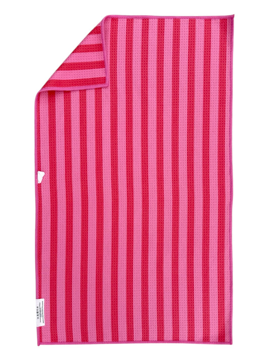 Pink Licorice: Double-Sided Hand Towel