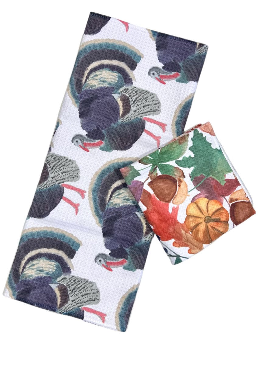 Turkey Ted: Single-Sided Hand Towel