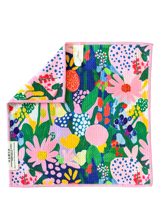 Aster: Double-Sided Washcloth