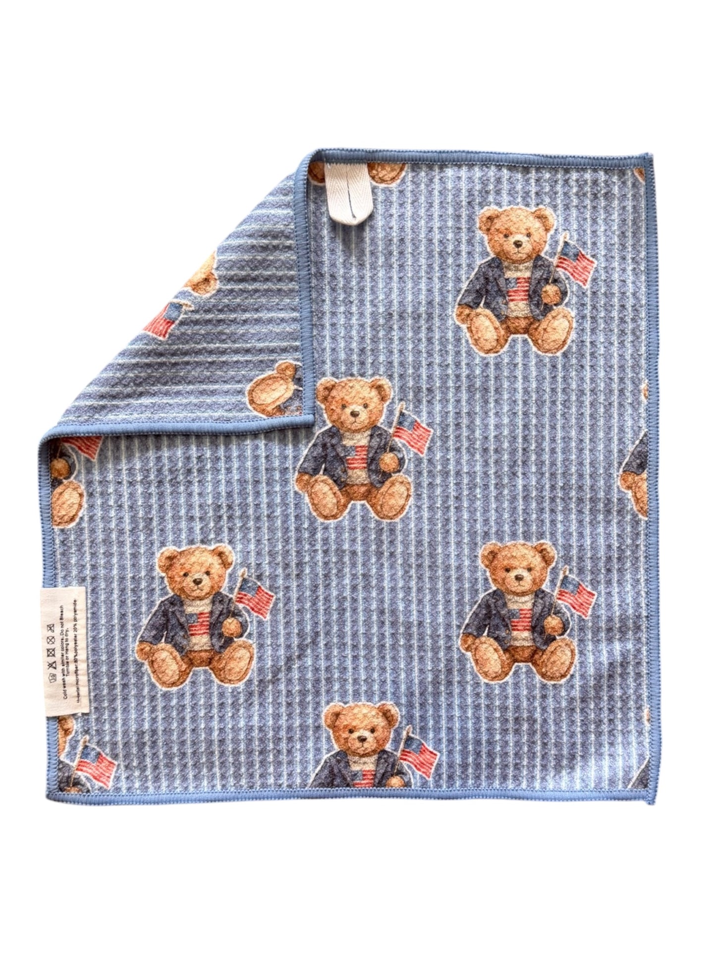 Little Teddy: Double-Sided Washcloth