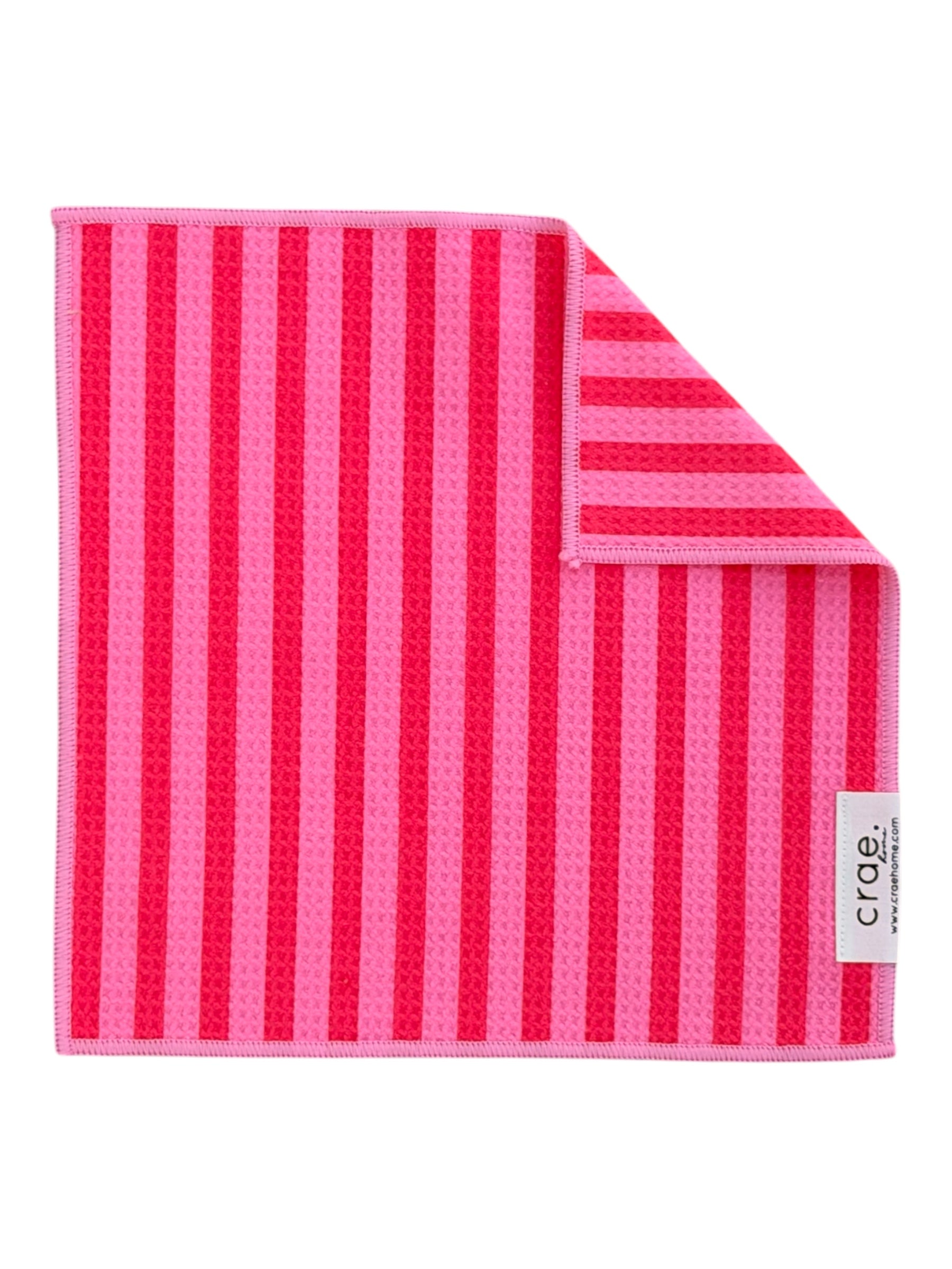 Pink Licorice: Double-Sided Washcloth