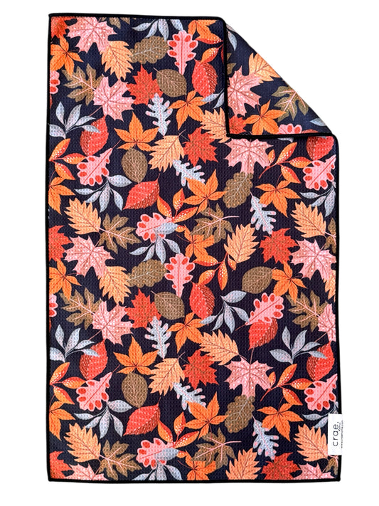 Fab Fall: Double-Sided Hand Towel