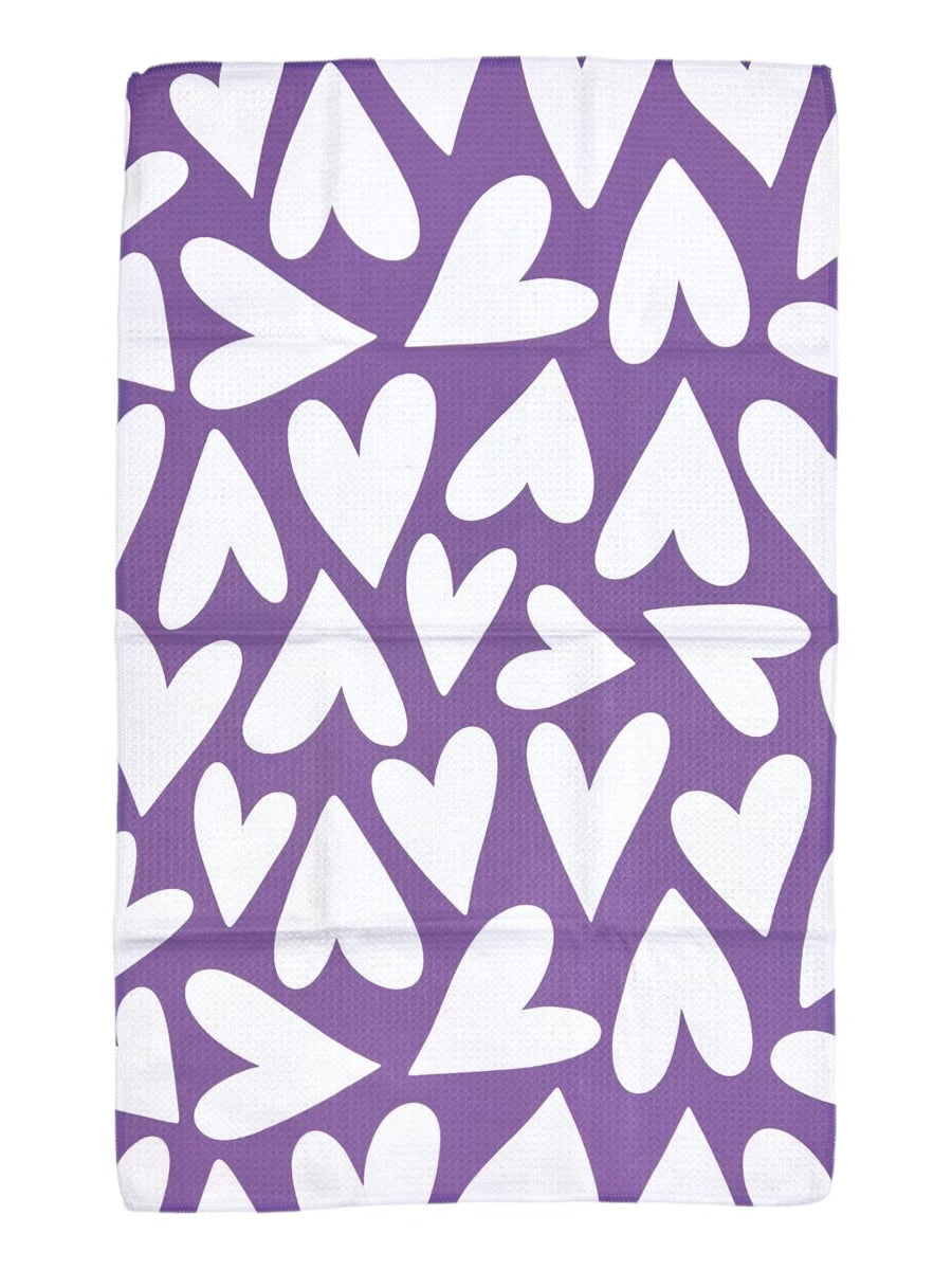 Sweetheart/Lovely: 2 Single-Sided Hand Towels