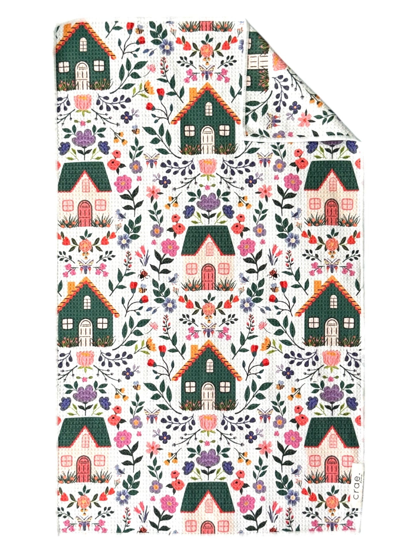 Home Sweet Home/Jamie: 2 Double Sided-Hand Towels