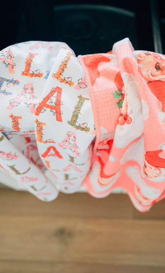 Double-Sided Holiday Mystery Hand Towel