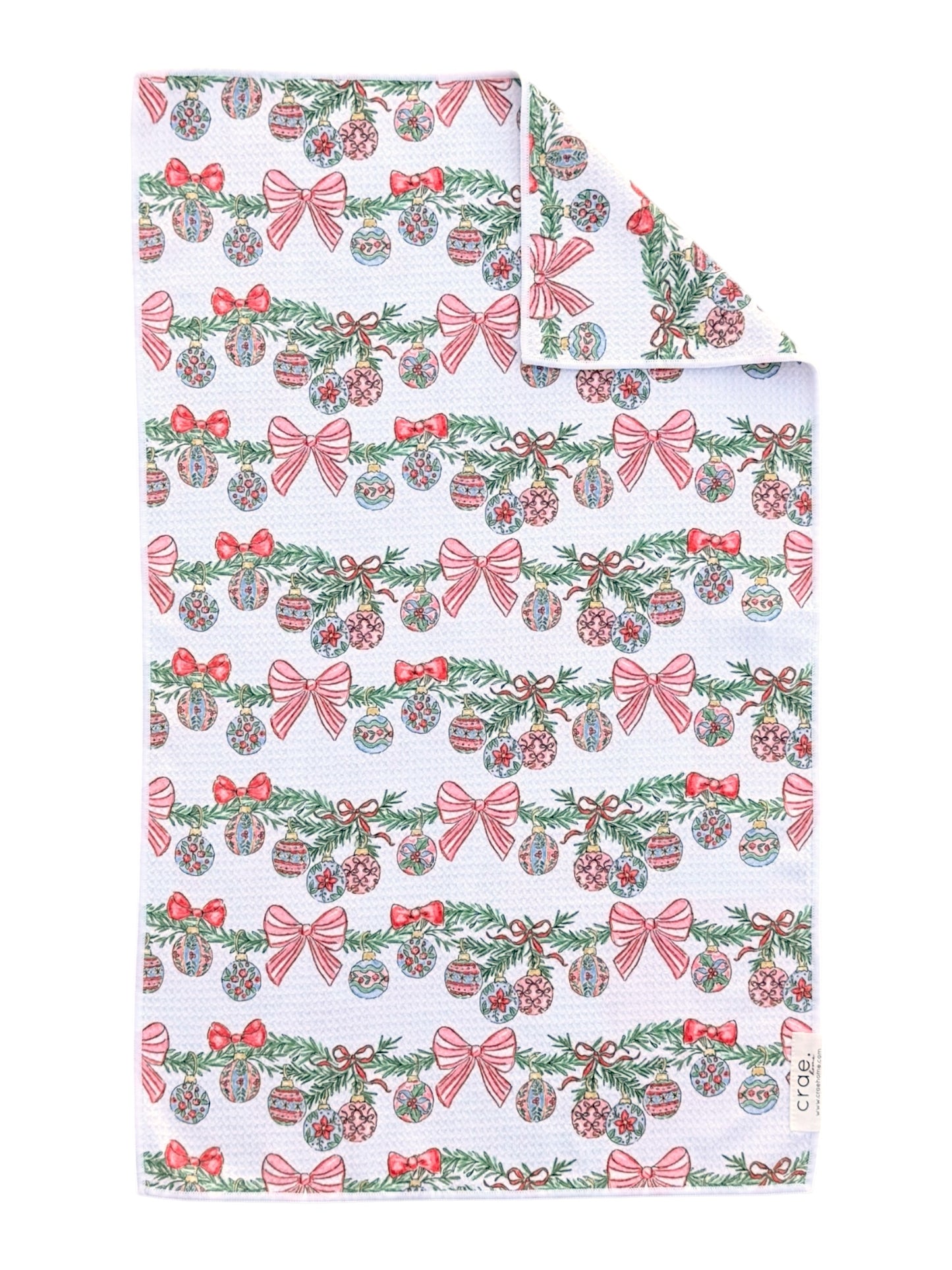 Tinsel & Trim: Double-Sided Hand Towel