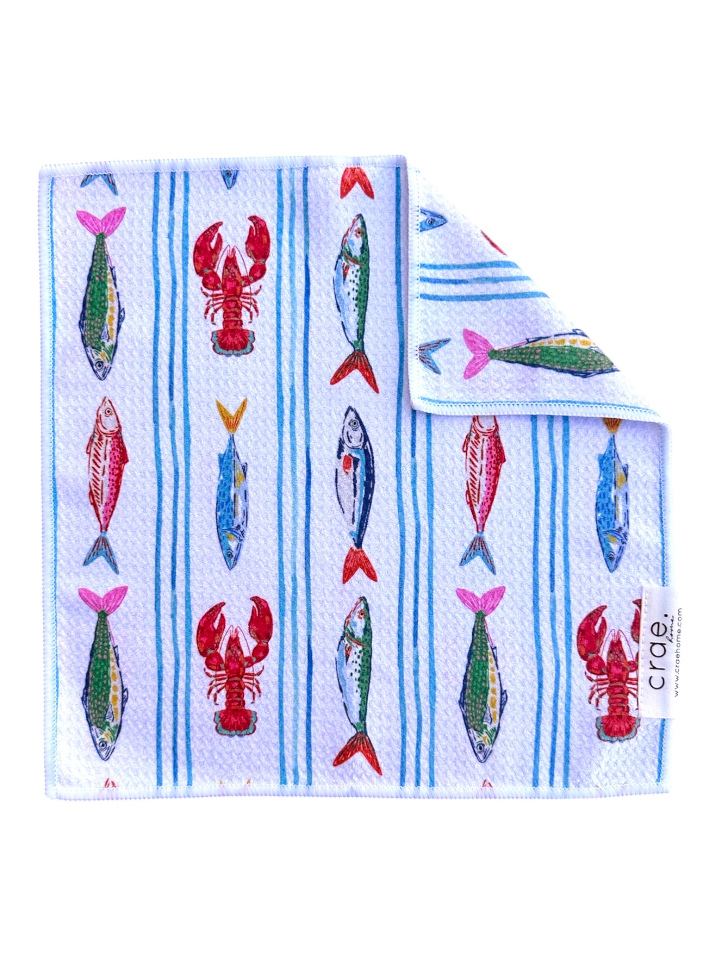 Catch of the Day: Double-Sided Washcloth