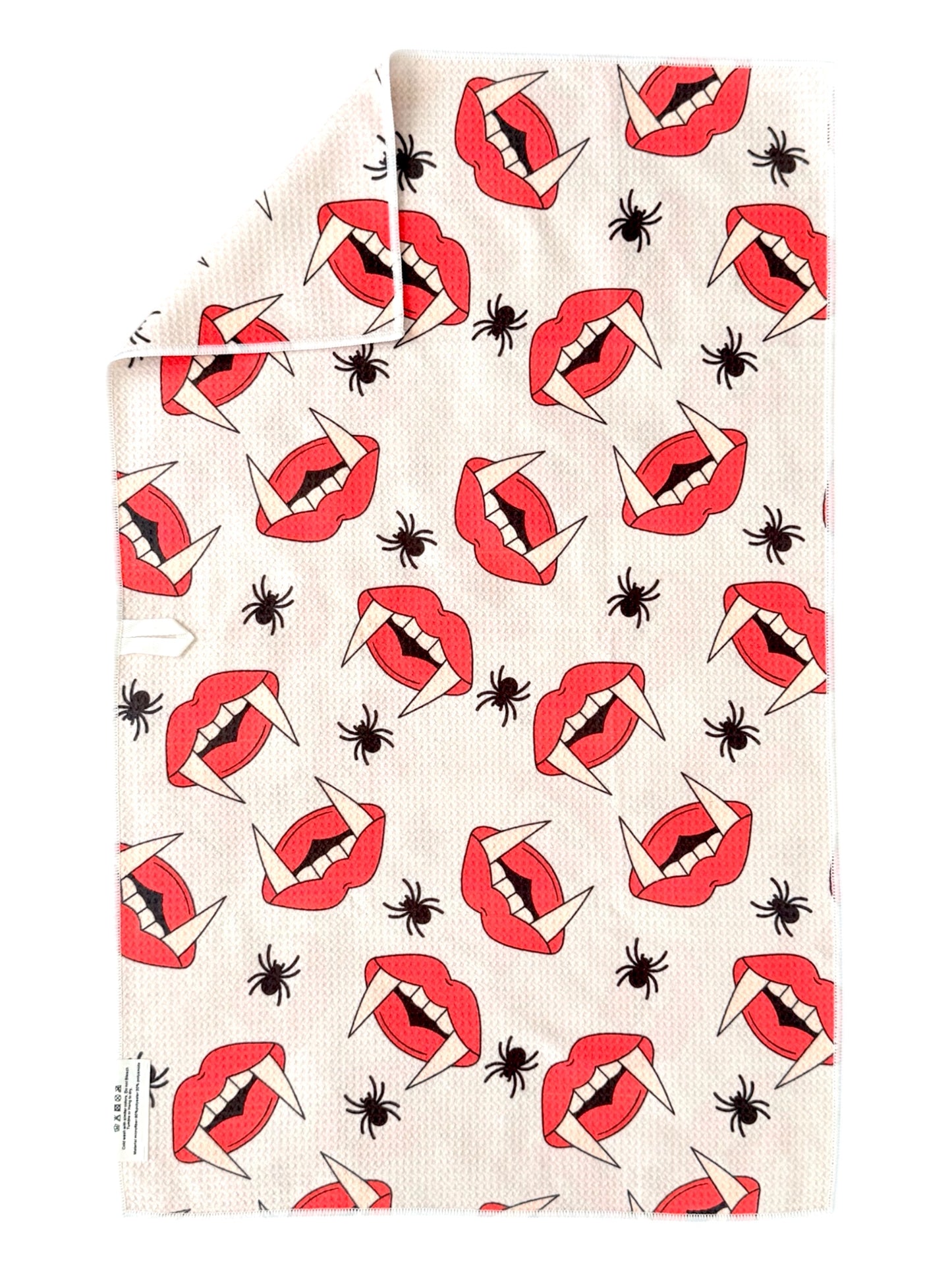 Fangs: Double-Sided Hand Towel