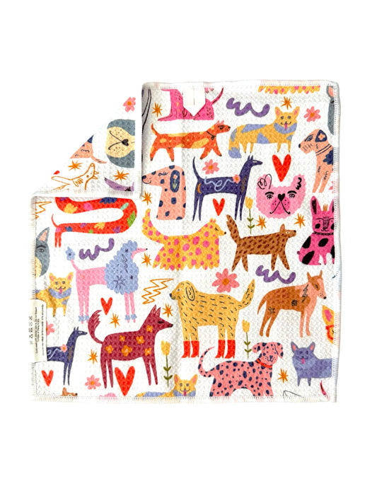 Wooftastic: Double-Sided Washcloth