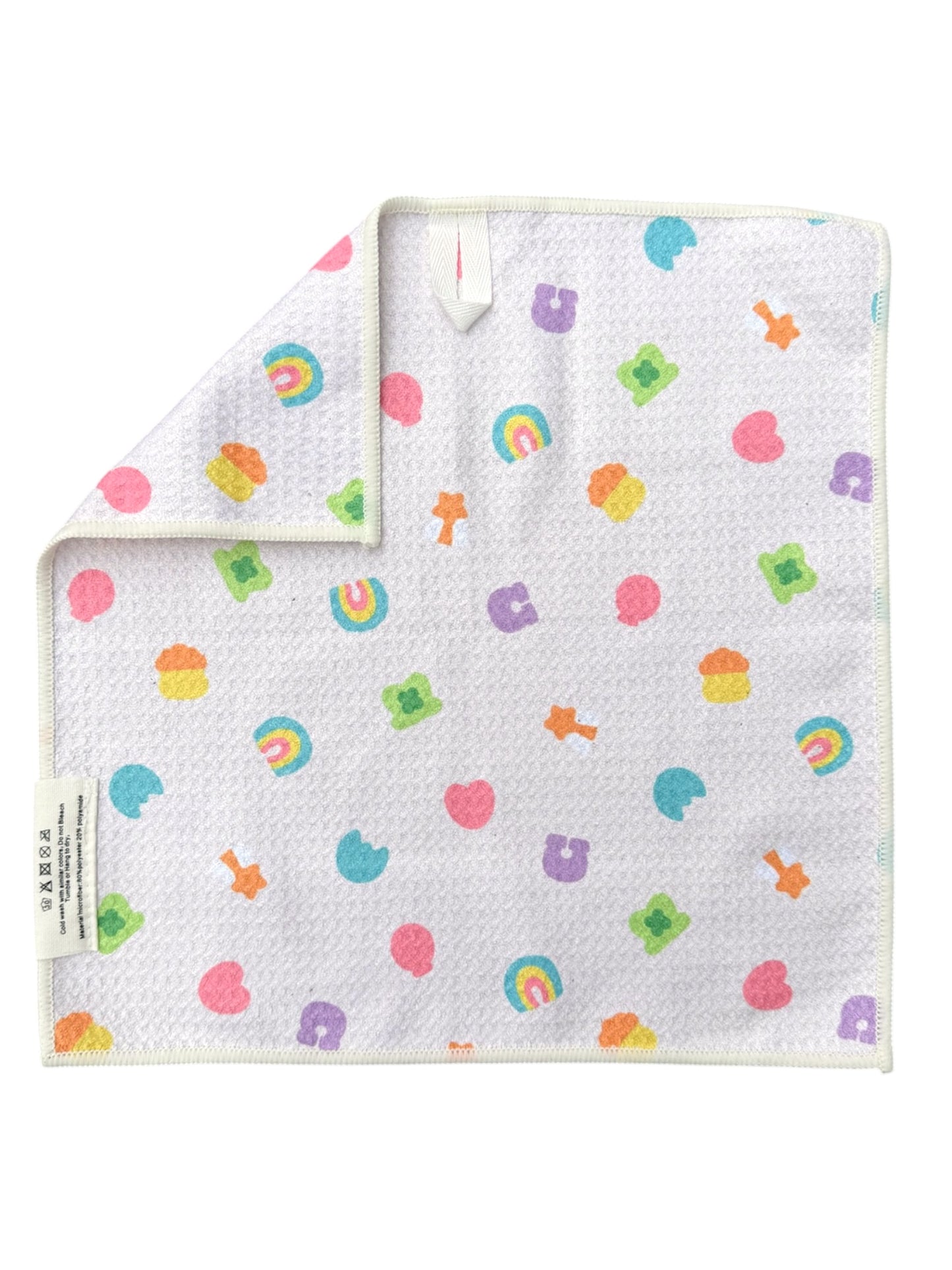 Rainbow Luck: Double-Sided Washcloth