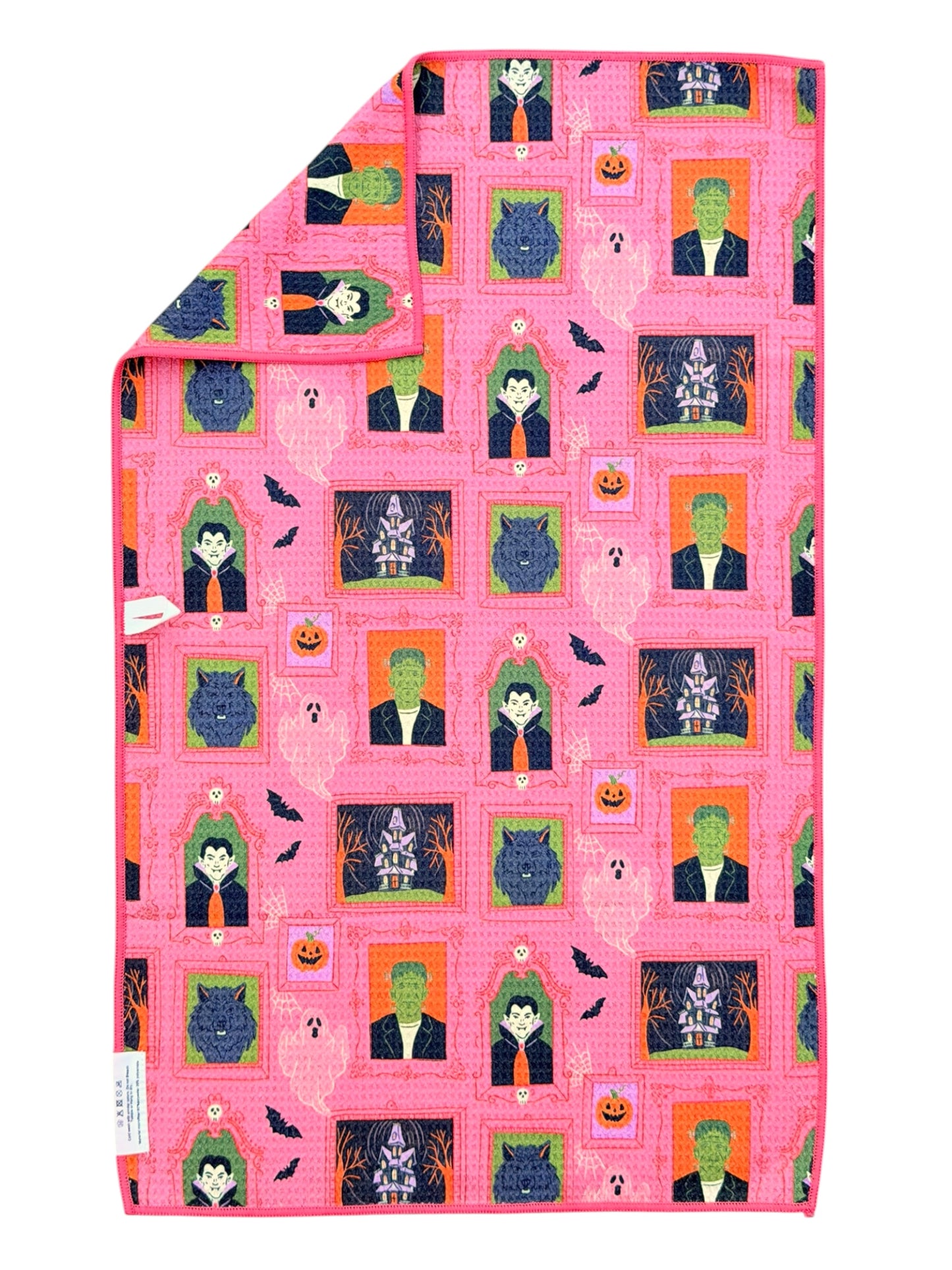 Haunted Portraits: Double-Sided Hand Towel
