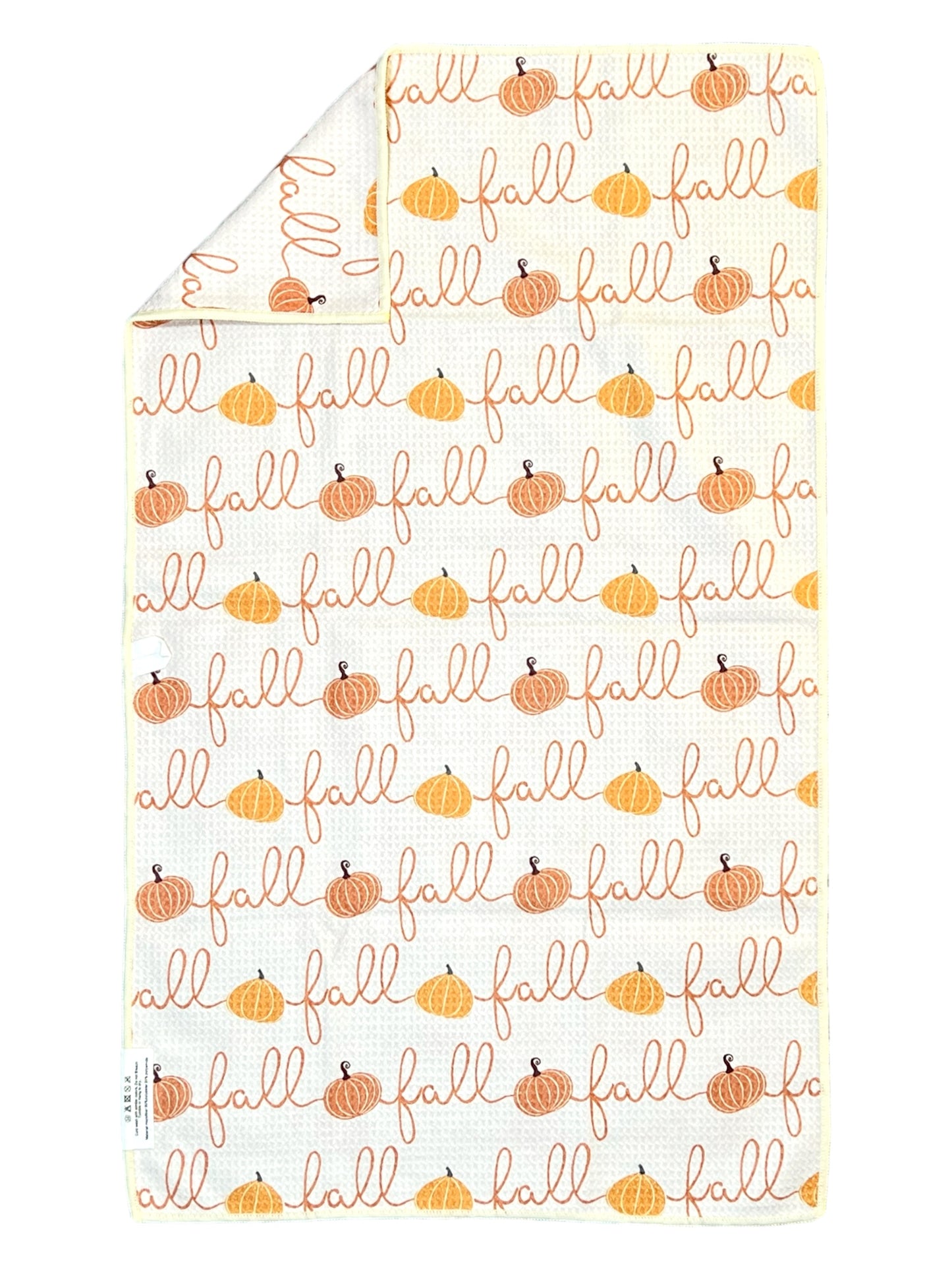 Happy Fall Ya'll: Double-Sided Hand Towel