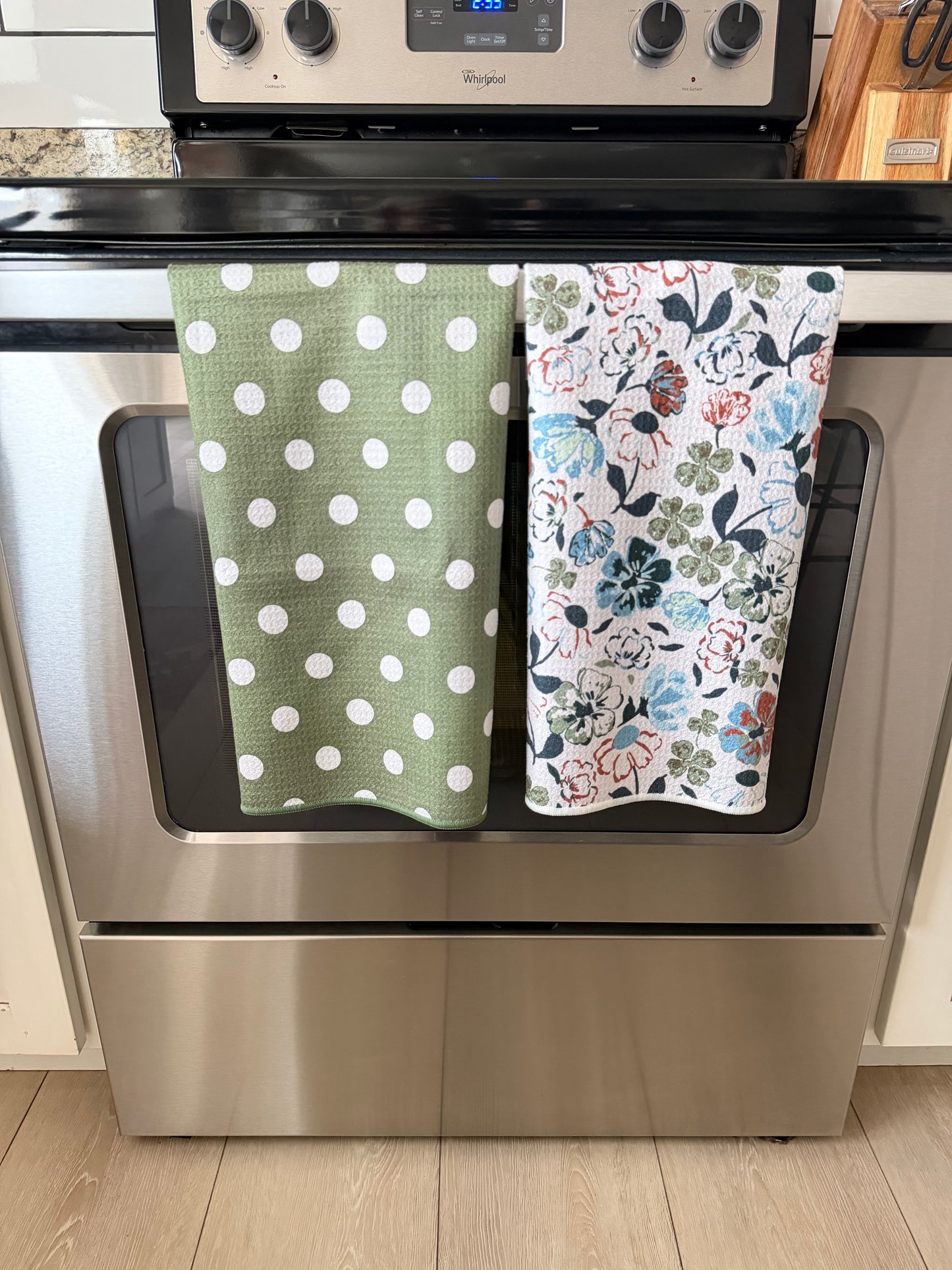 Poncanna: Double-Sided Hand Towel