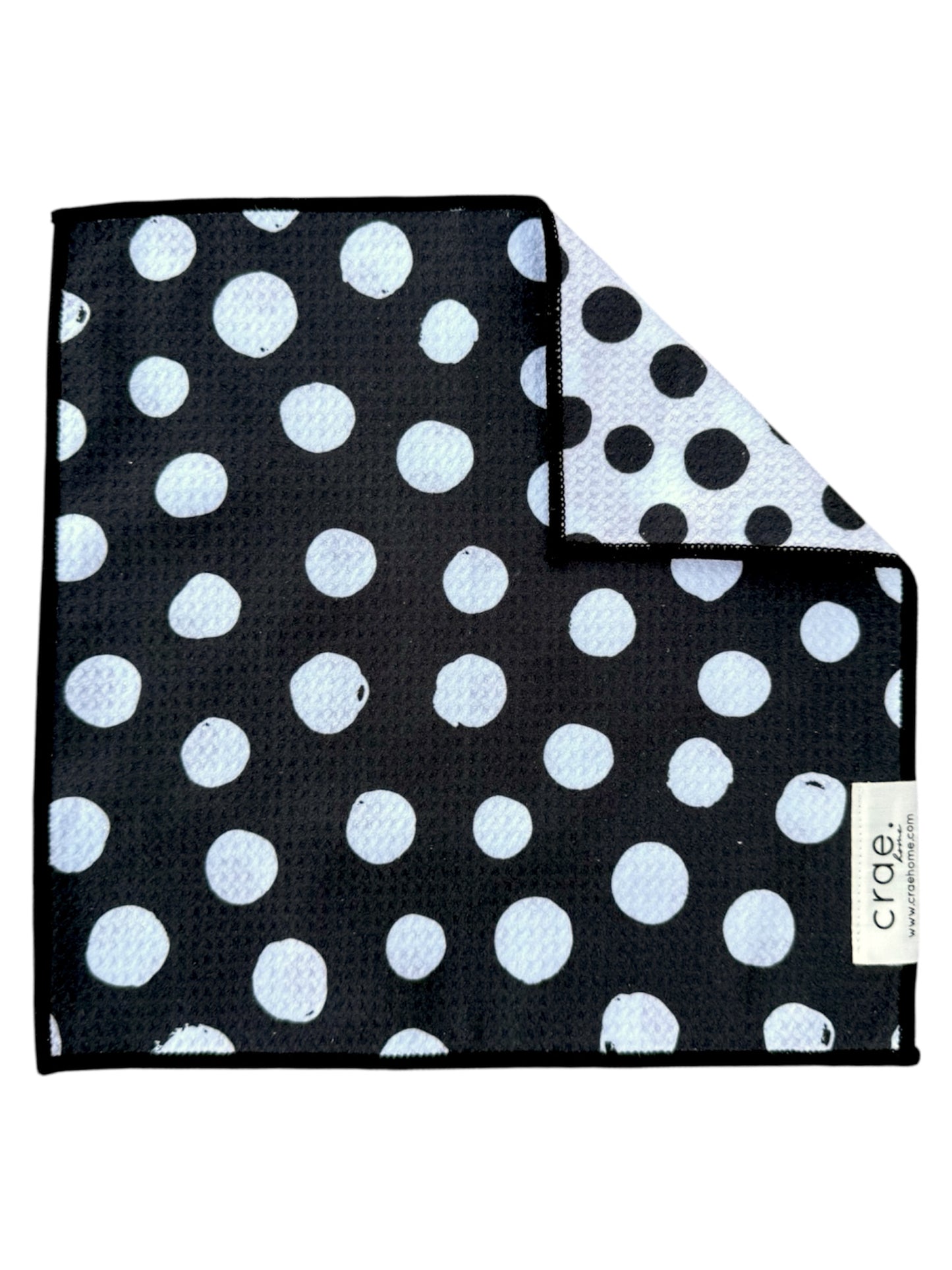 Polka Dottie: Reversible Washcloth