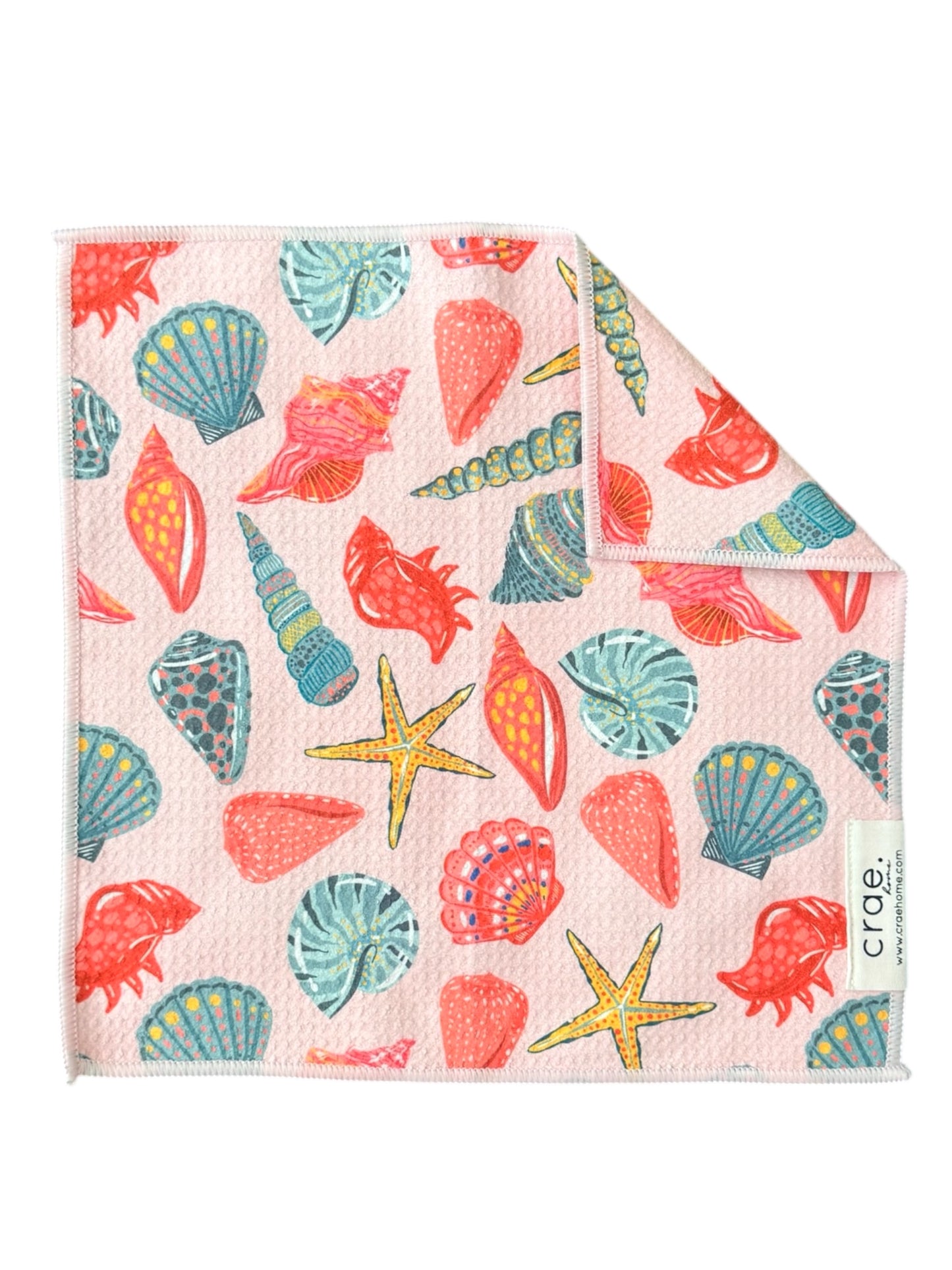 Shell Shocked: Double-Sided Washcloth