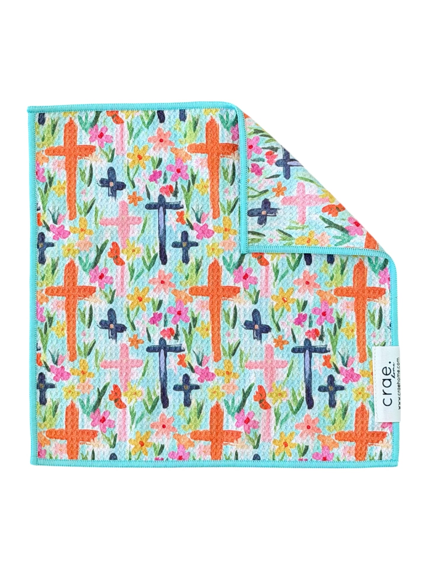 Bloom In Hope: Double-Sided Washcloth