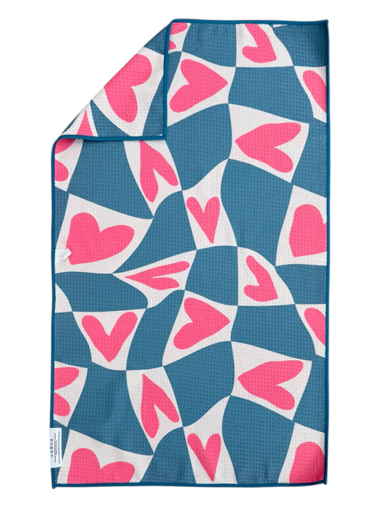 Don’t Squash My Heart: Double-Sided Hand Towel