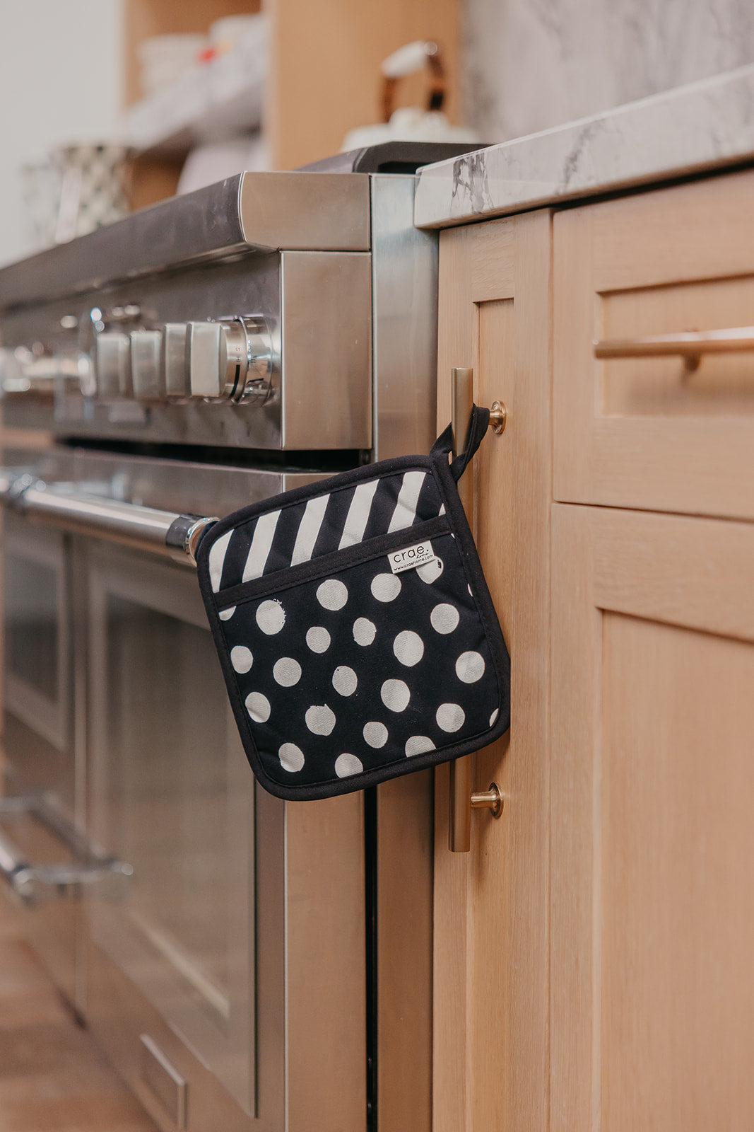 Polka Dottie: 2 Mini Mitt + 1 Pot Pad Bundle Pack