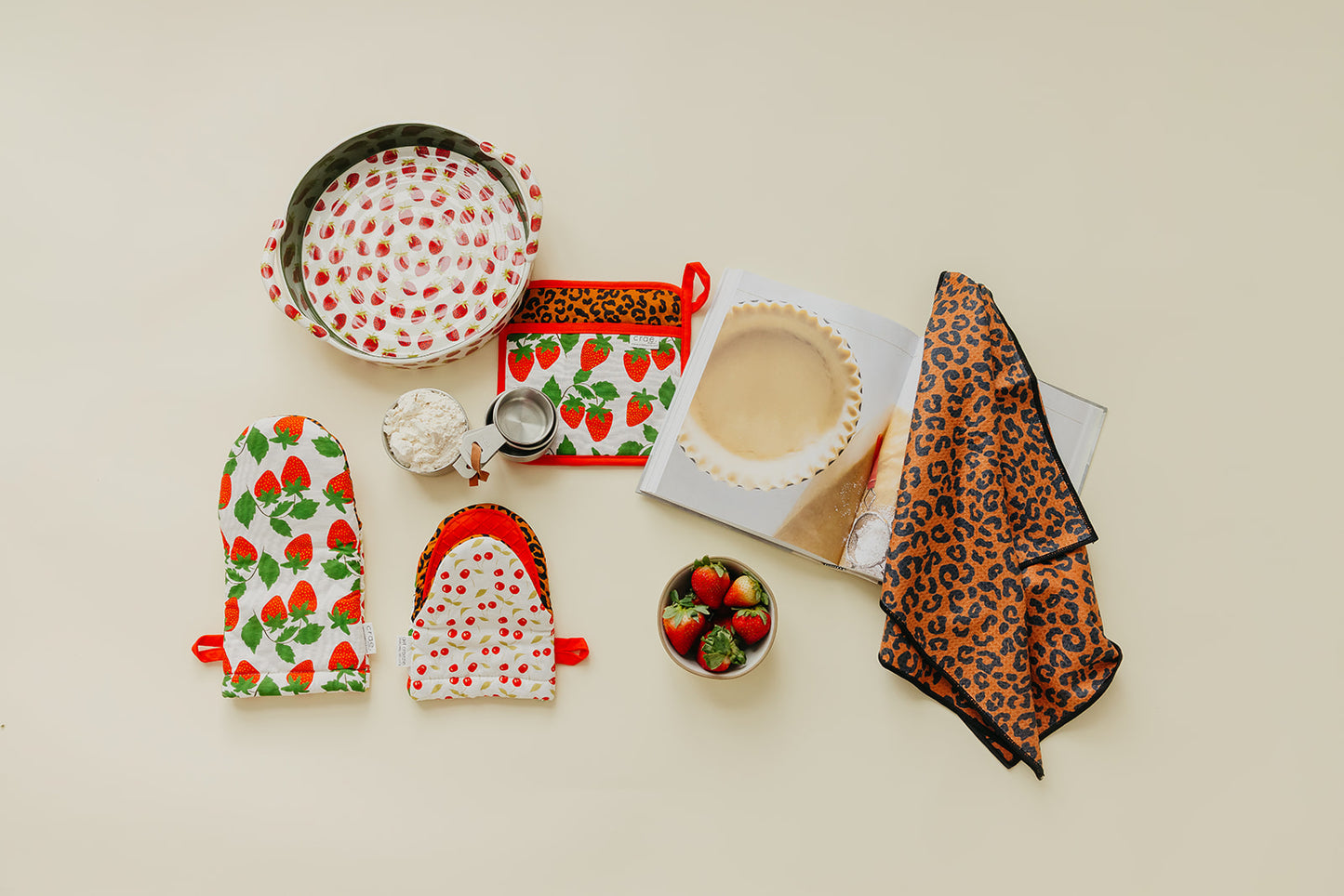 Berries and Cherries Pot Pad