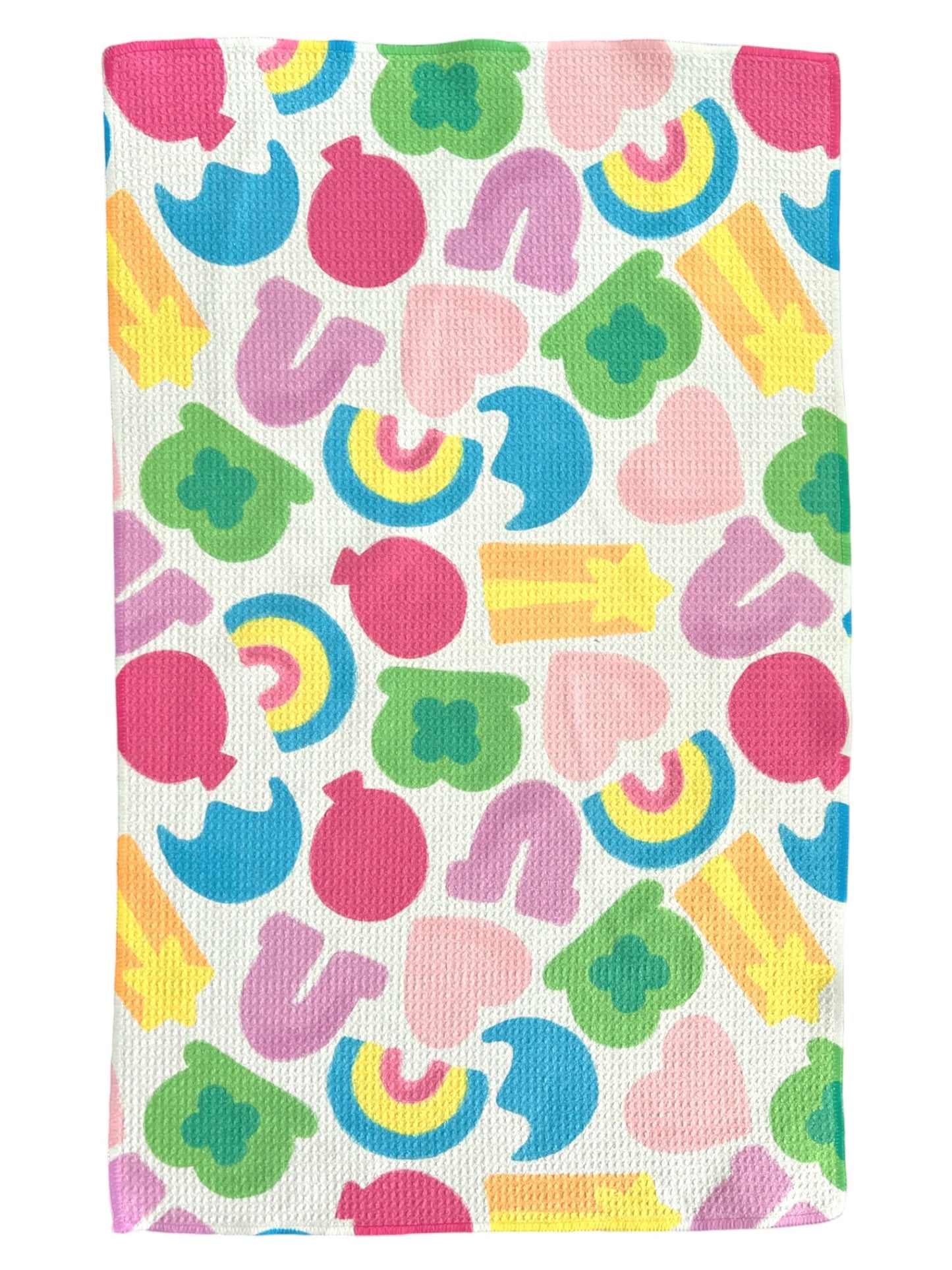 Clovers and Blue Moons: Single-Sided Hand Towel