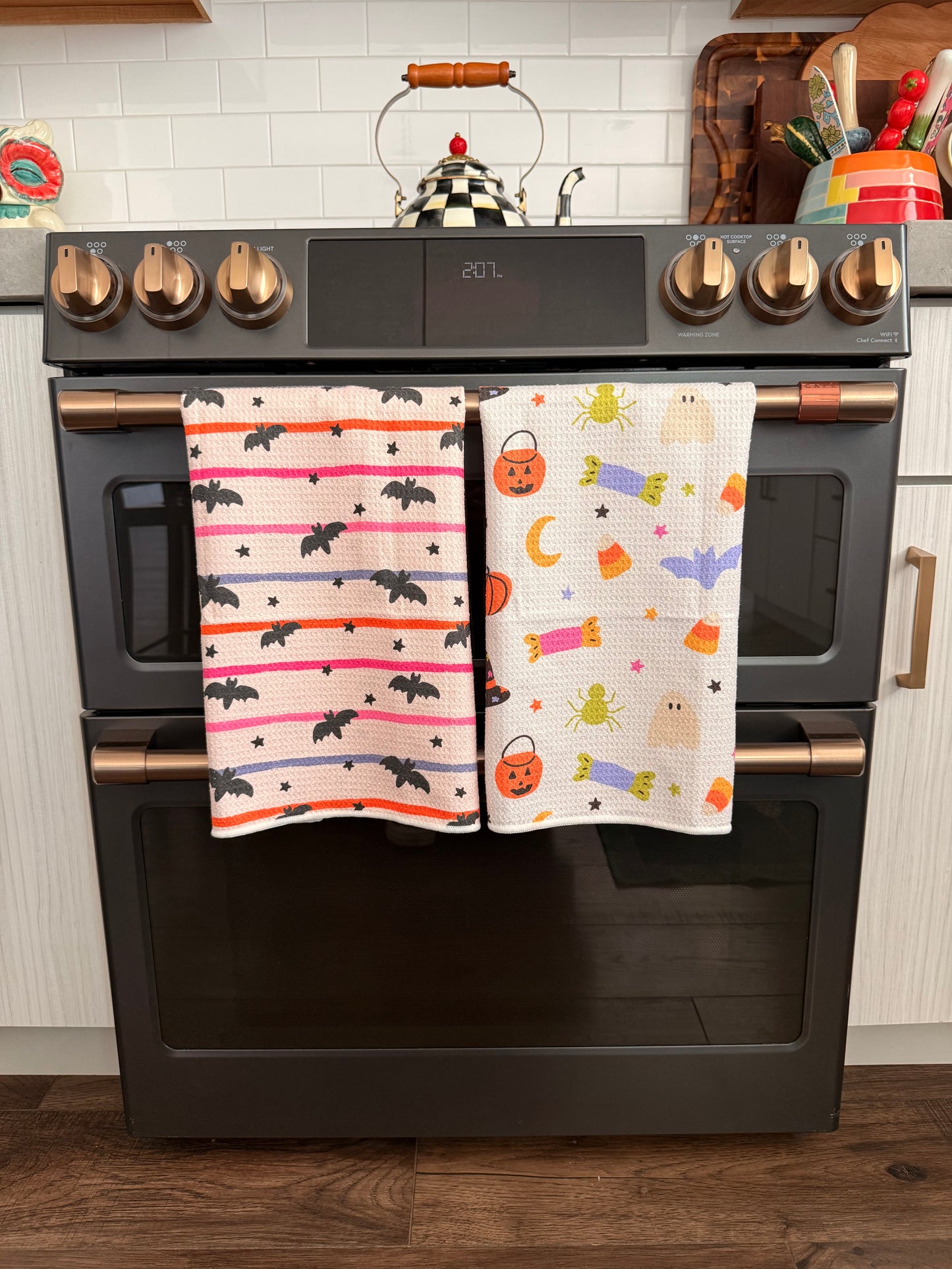Twilight Flight: Double-Sided Hand Towel