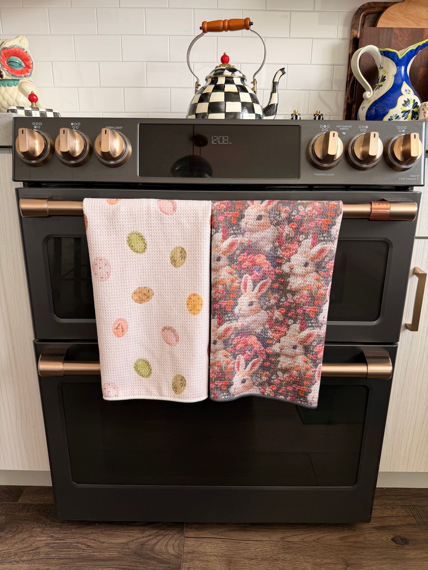 Halo Hare: Double-Sided Hand Towel